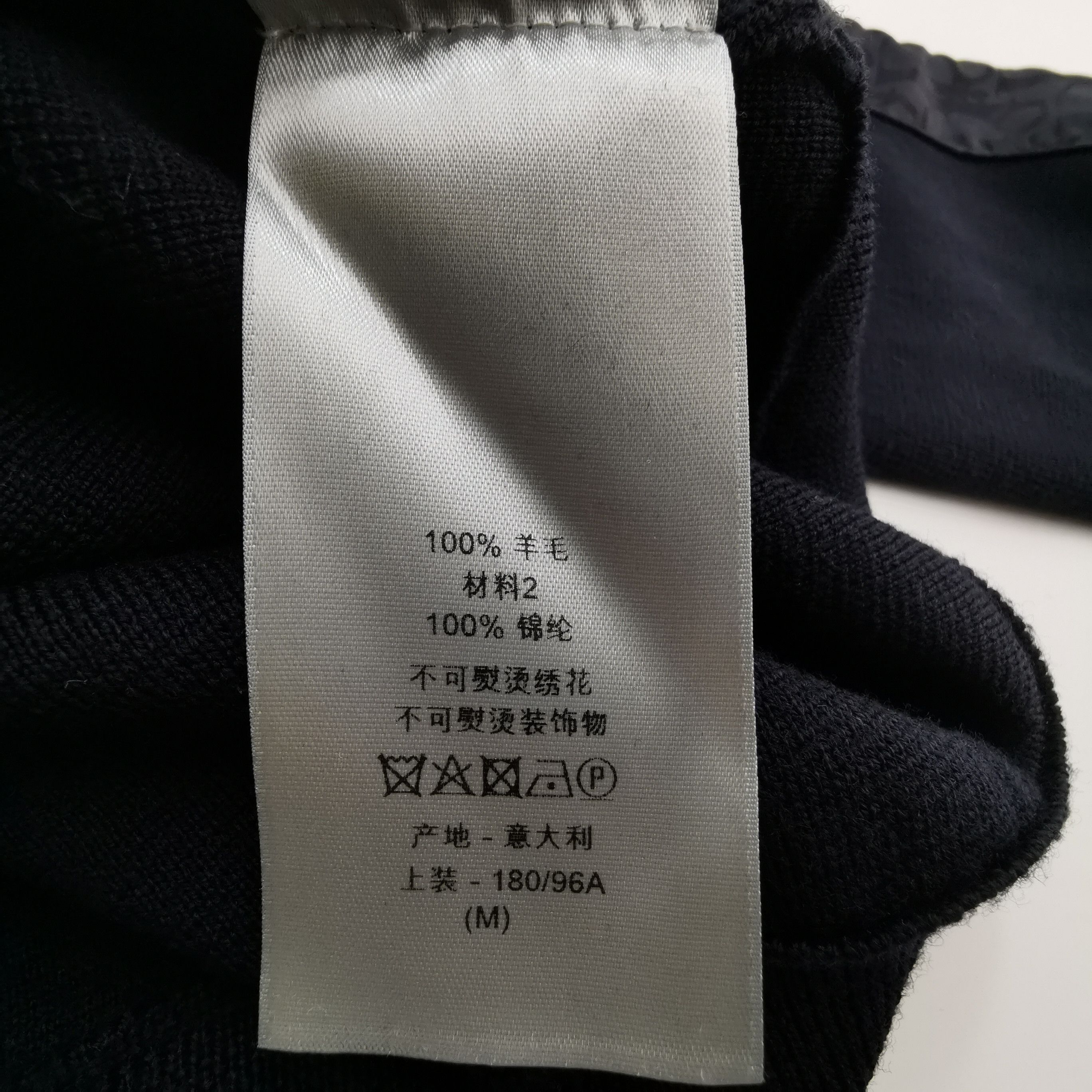 Dior Dior Oblique Trim Wool Turtleneck Sweater Size M Size US M / EU 48-50 / 2 - 7 Thumbnail