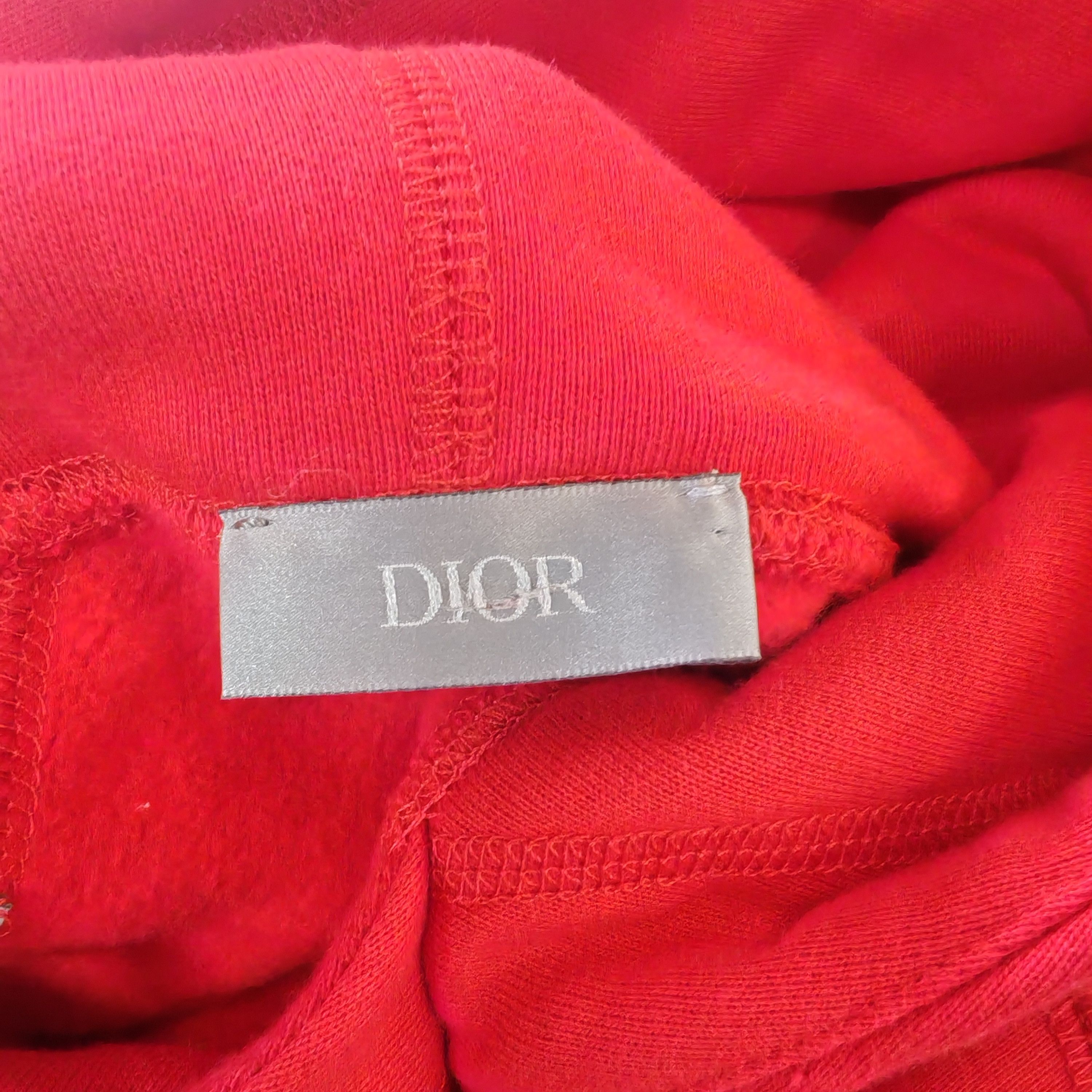 Dior Dior Bull Motif Embroidered Hoodie Size XXS Size US XXS / EU 40 - 11 Thumbnail