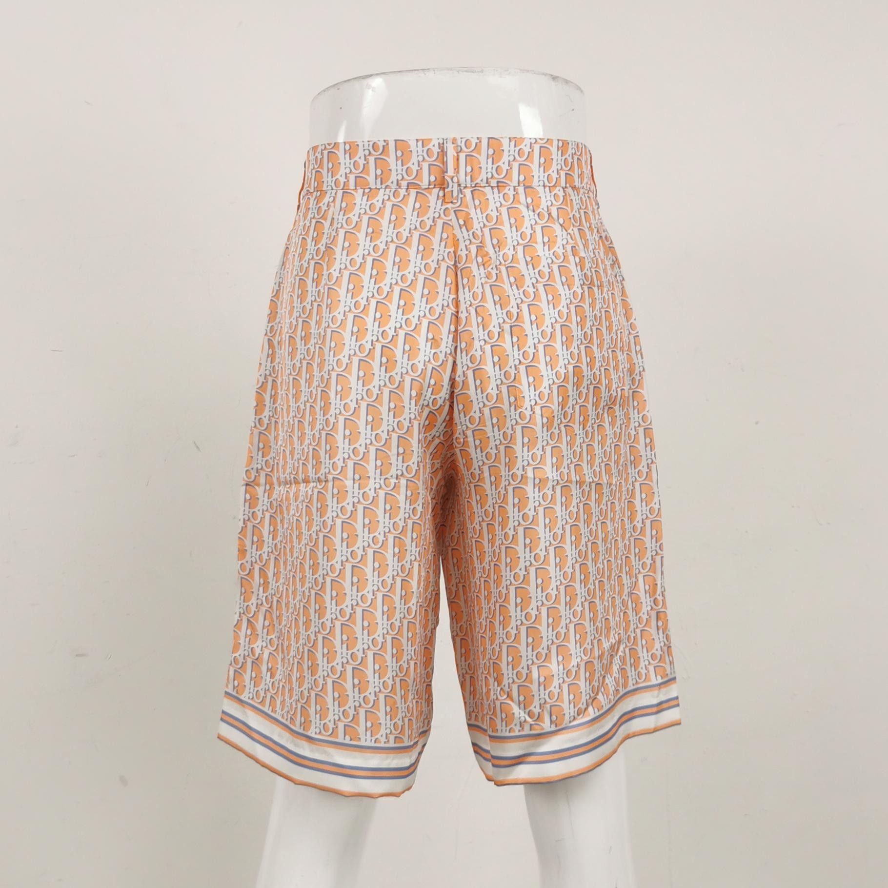 Dior Dior Oblique Silk Shorts Size 46 Size US 30 / EU 46 - 2 Thumbnail