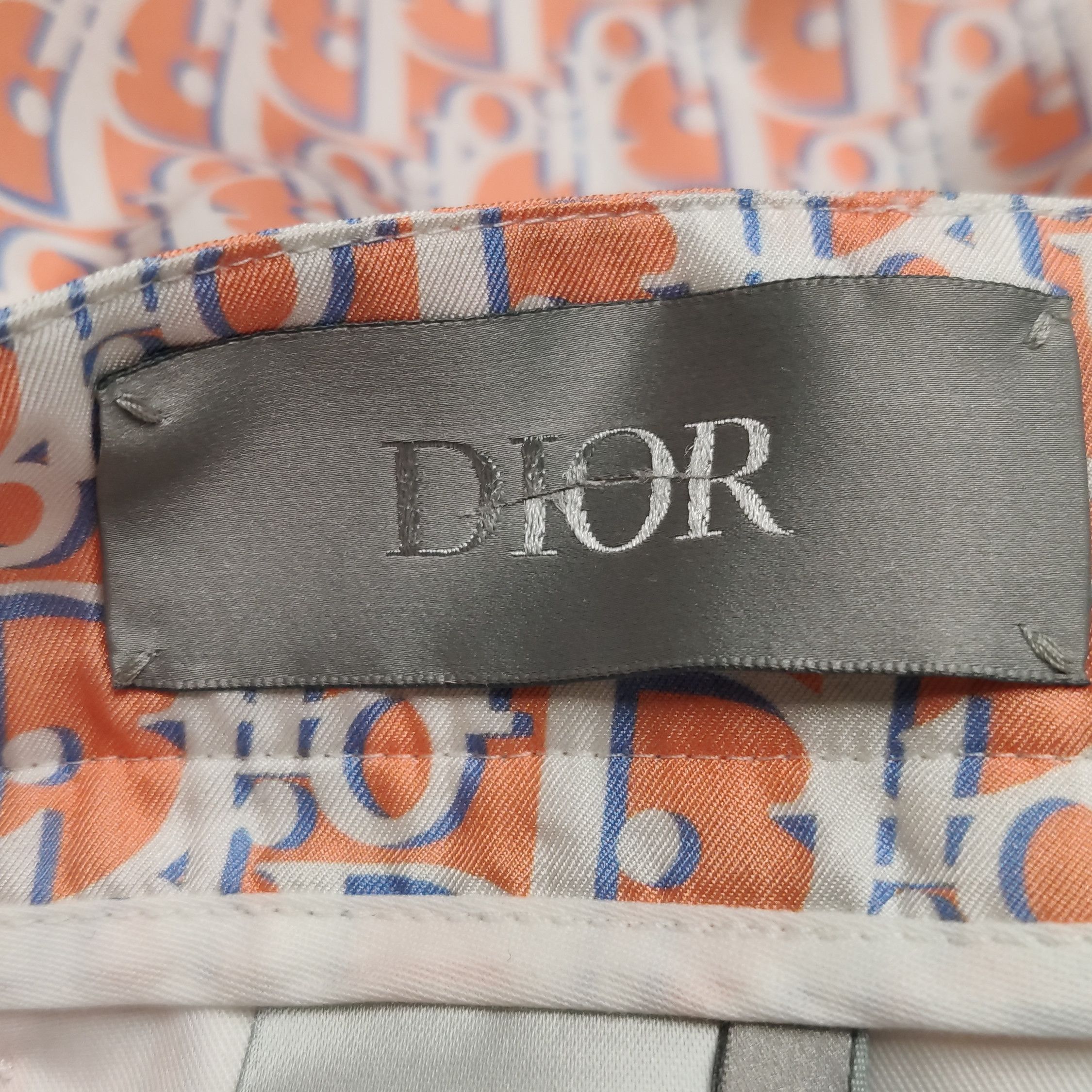 Dior Dior Oblique Silk Shorts Size 46 Size US 30 / EU 46 - 10 Thumbnail