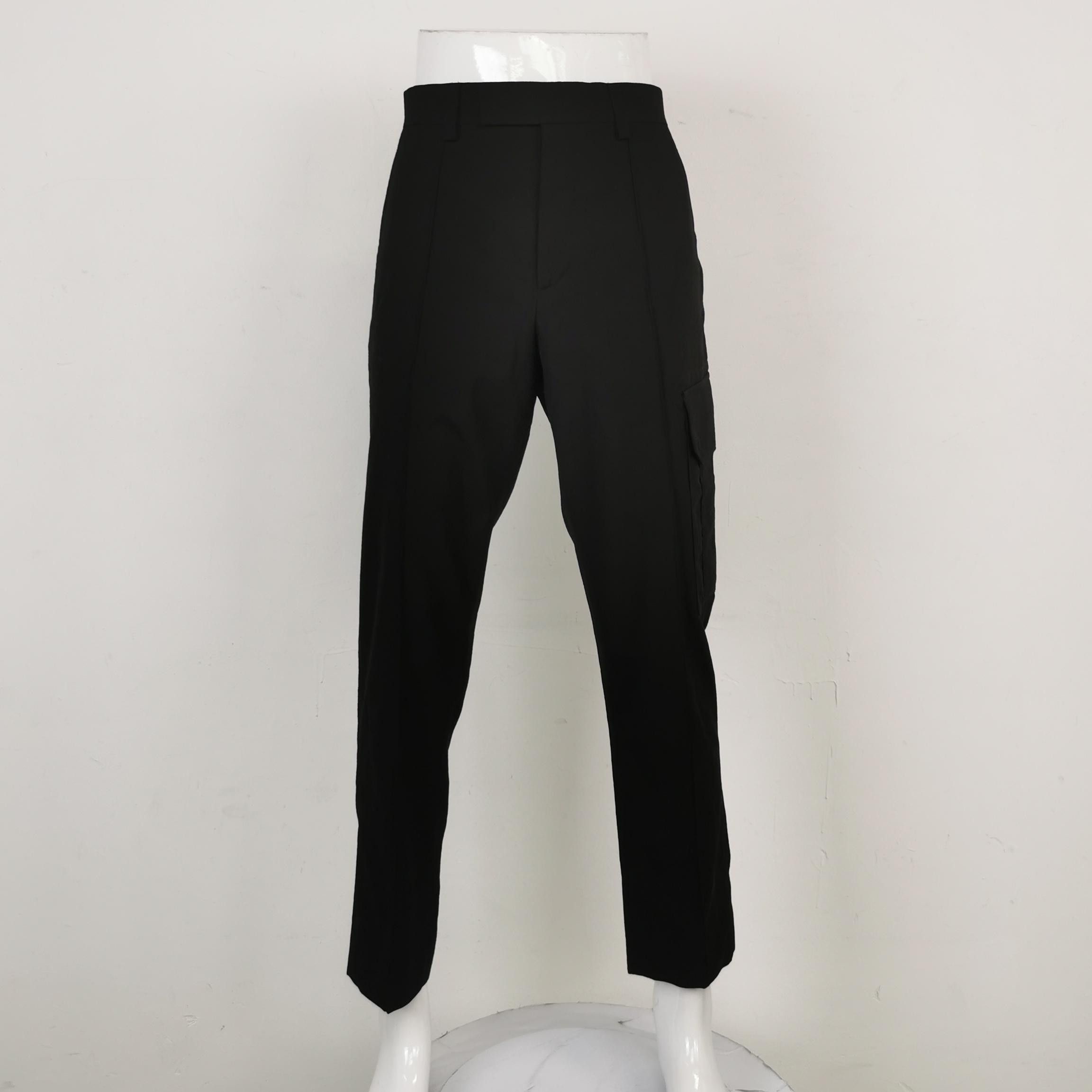 Dior Dior Black Wool Blend Cargo Trousers Size 46 Size US 30 / EU 46 - 2 Thumbnail
