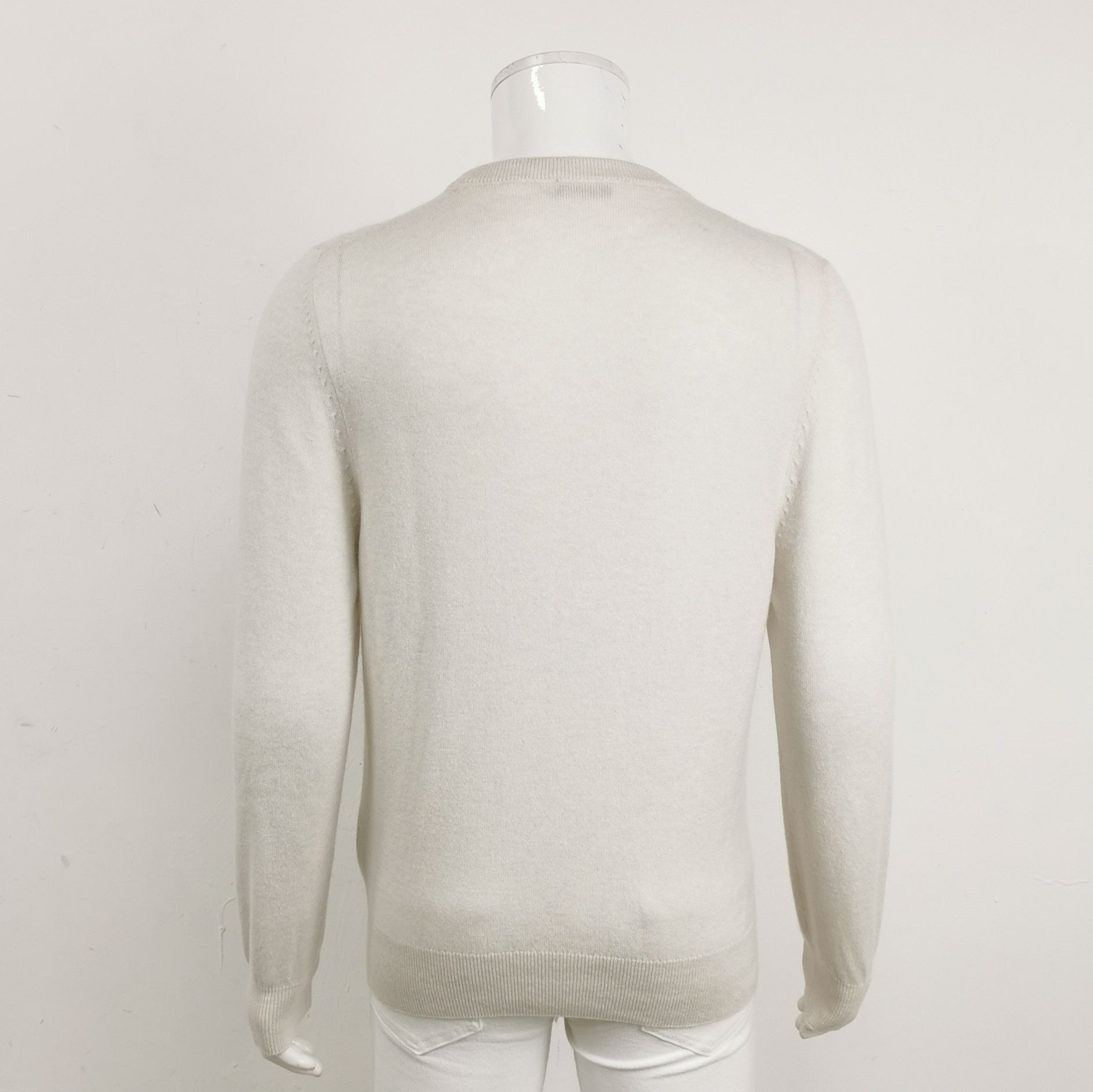 Dior Dior Pearl Logo Cashmere Sweater M Size US M / EU 48-50 / 2 - 2 Thumbnail