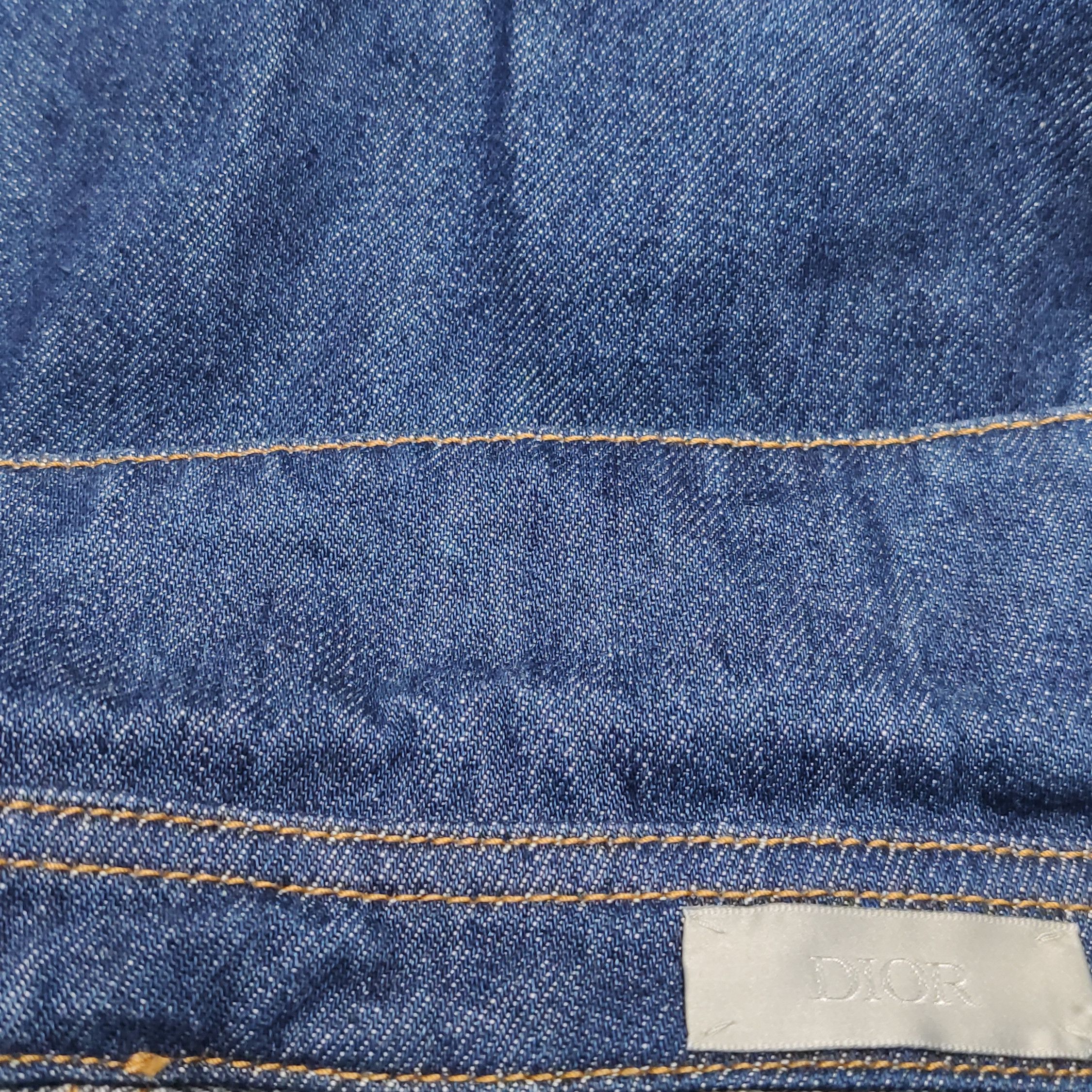 Dior Dior Indigo Cotton Zipper Hem Jacket Size 40 Size US M / EU 48-50 / 2 - 8 Thumbnail