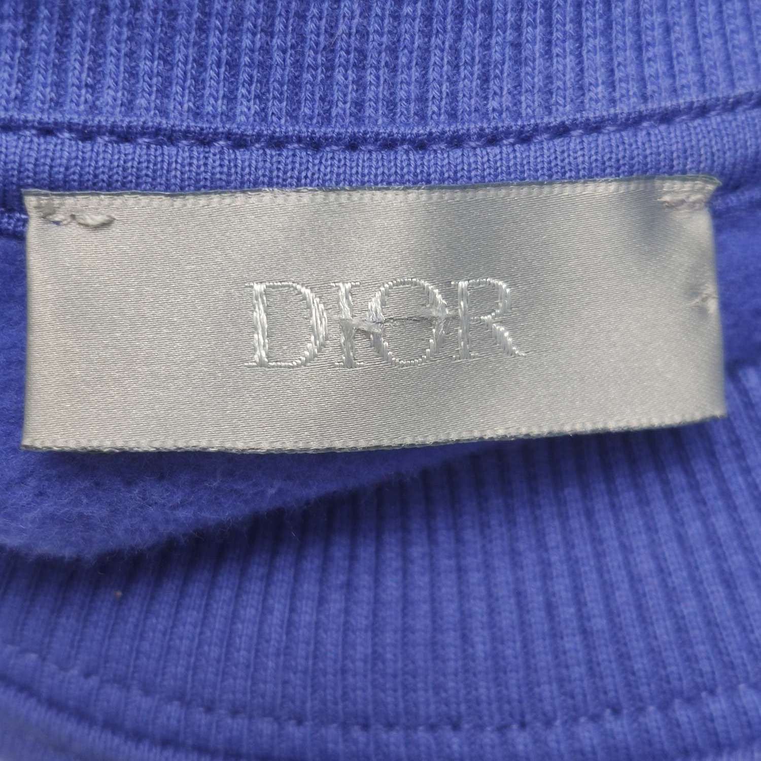 Dior Dior CD Logo Embroidered Cotton Sweatshirt Size XS Size US XS / EU 42 / 0 - 5 Thumbnail