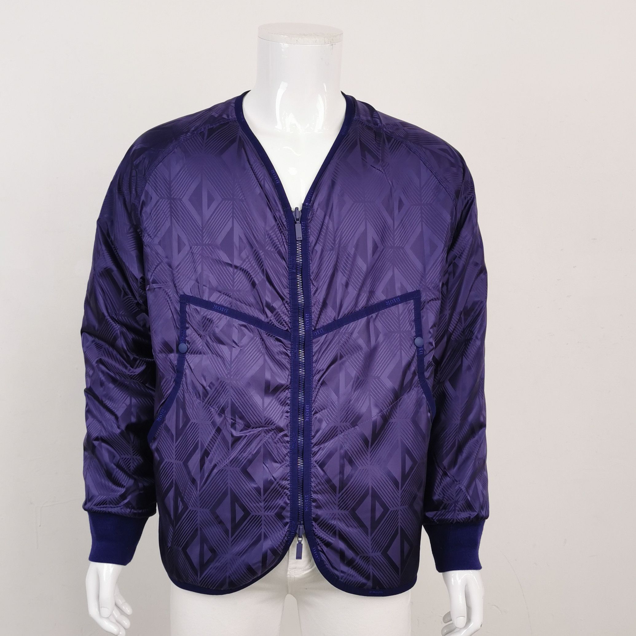 Dior Dior Reversible Geometric Fleece Jacket Size M Size US M / EU 48-50 / 2 - 3 Thumbnail
