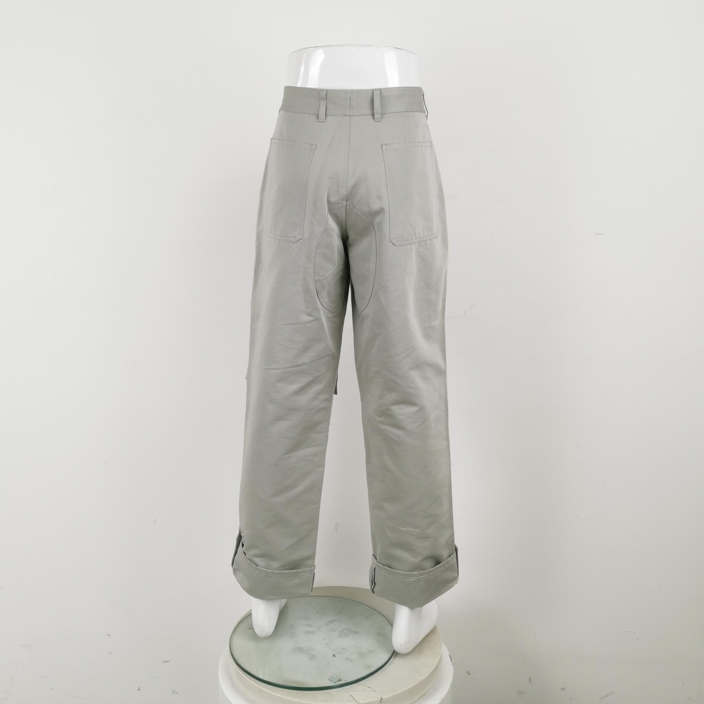 Dior Dior Grey Cotton Cargo Pants Size 50 Size US 34 / EU 50 - 3 Thumbnail