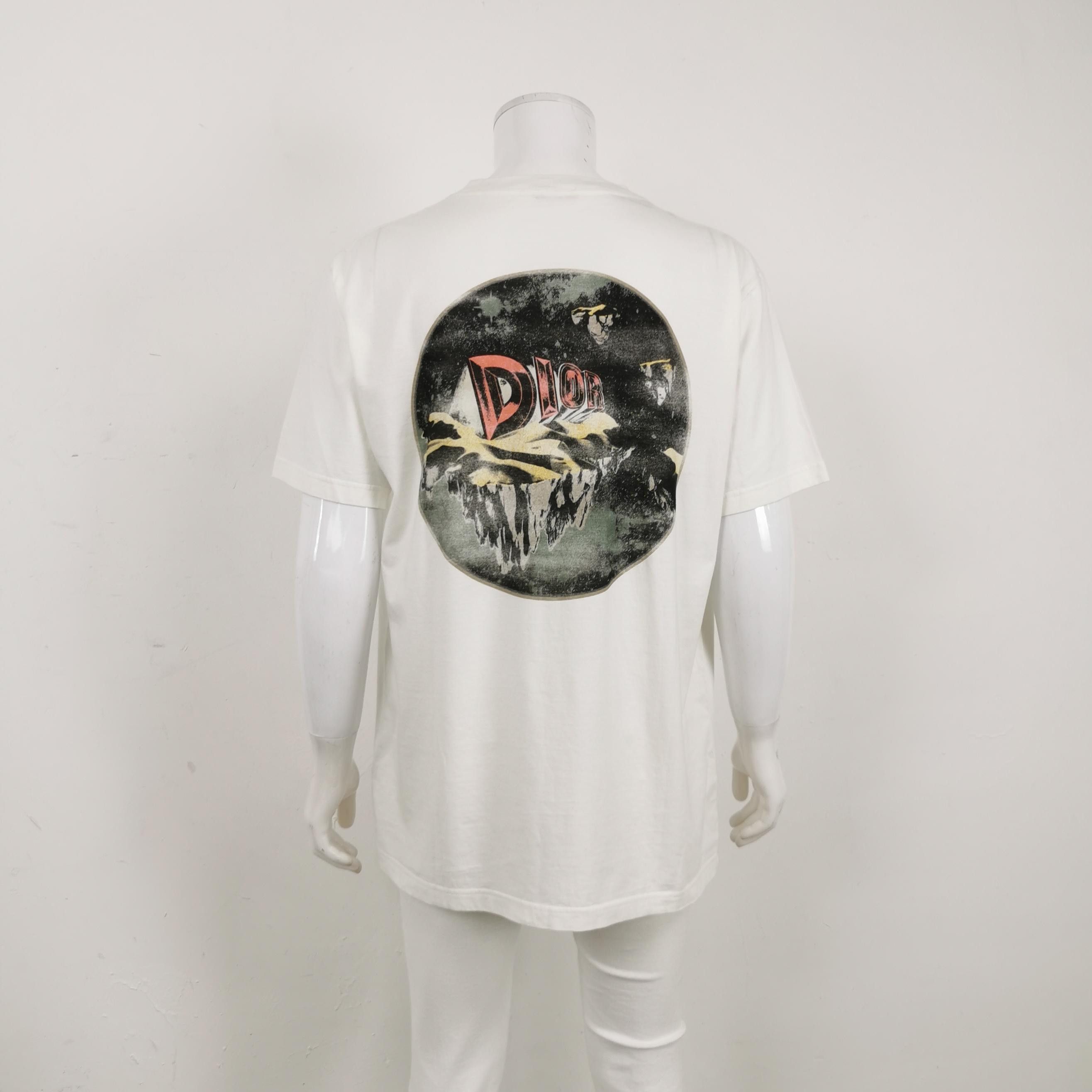Dior Dior Graphic Mountain Print T-Shirt XL Size US XL / EU 56 / 4 - 2 Thumbnail