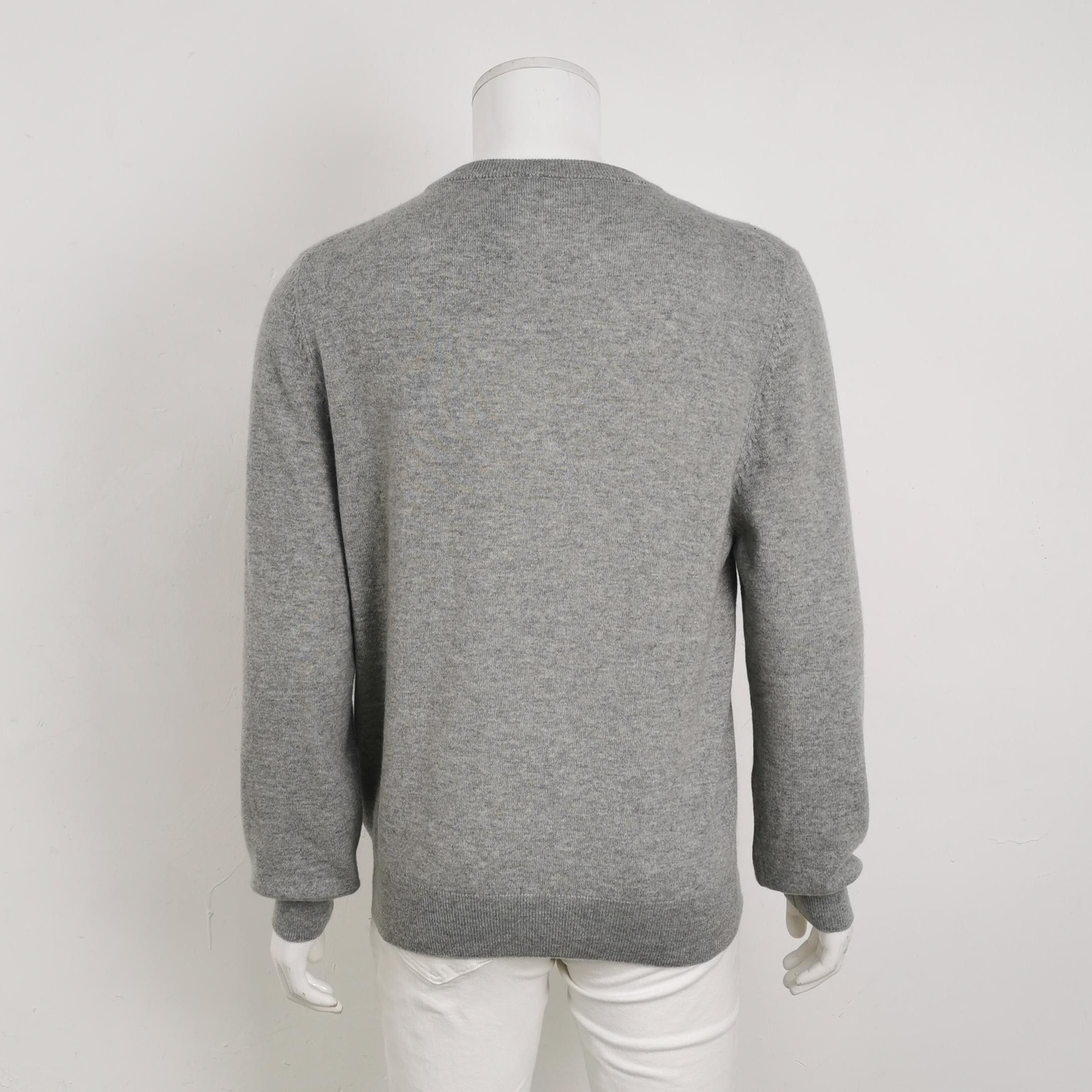 Dior Dior Pearl Logo Cashmere Sweater XL Size US XL / EU 56 / 4 - 2 Thumbnail