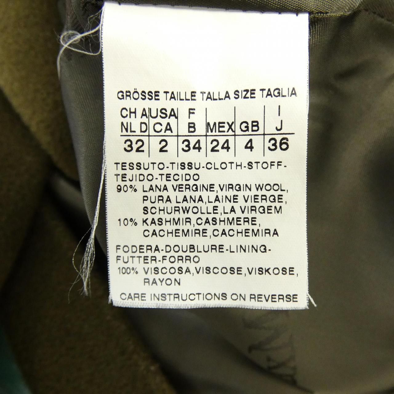 Max Mara Max Mara Max Mara Cashmere Blend Coat Textile Outerwear 10861683 DUTY FREE for USA Size ONE SIZE - 3 Thumbnail