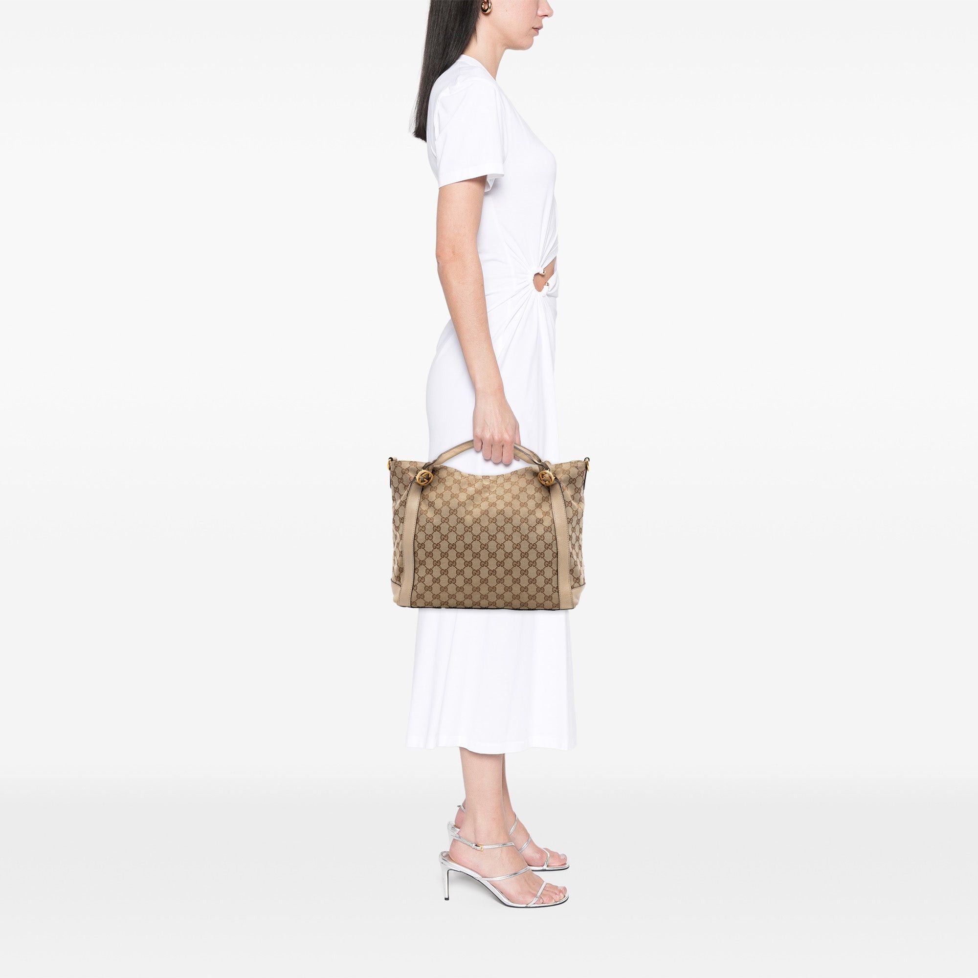 Gucci GG Canvas Miss GG Satchel Size ONE SIZE - 7 Thumbnail
