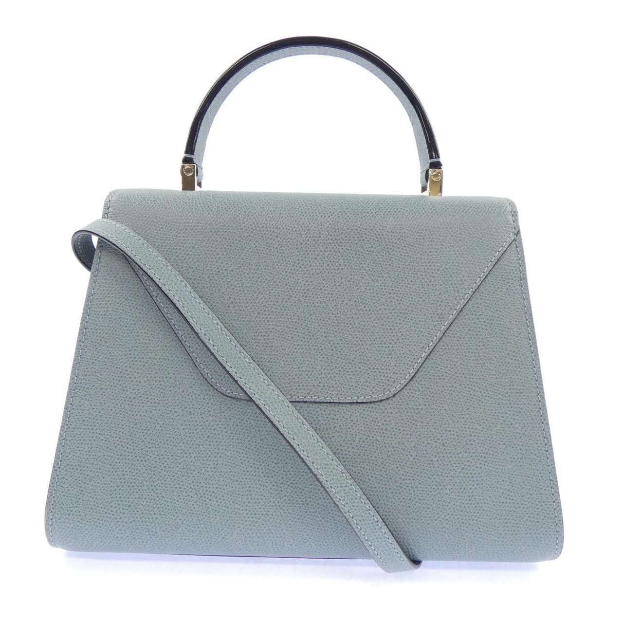 Valextra Valextra Valextra ISIDE Soft Calfskin Bag Leather Shoulder Bag WBES0056028LOC99 DUTY FREE for USA Size ONE SIZE - 3 Thumbnail