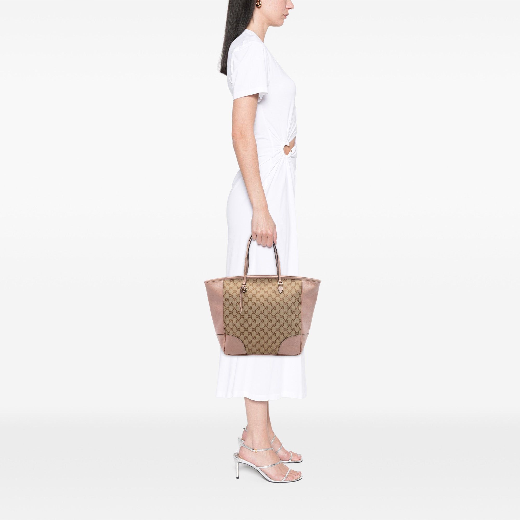Gucci GG Canvas and Leather Bree Tote Size ONE SIZE - 7 Thumbnail