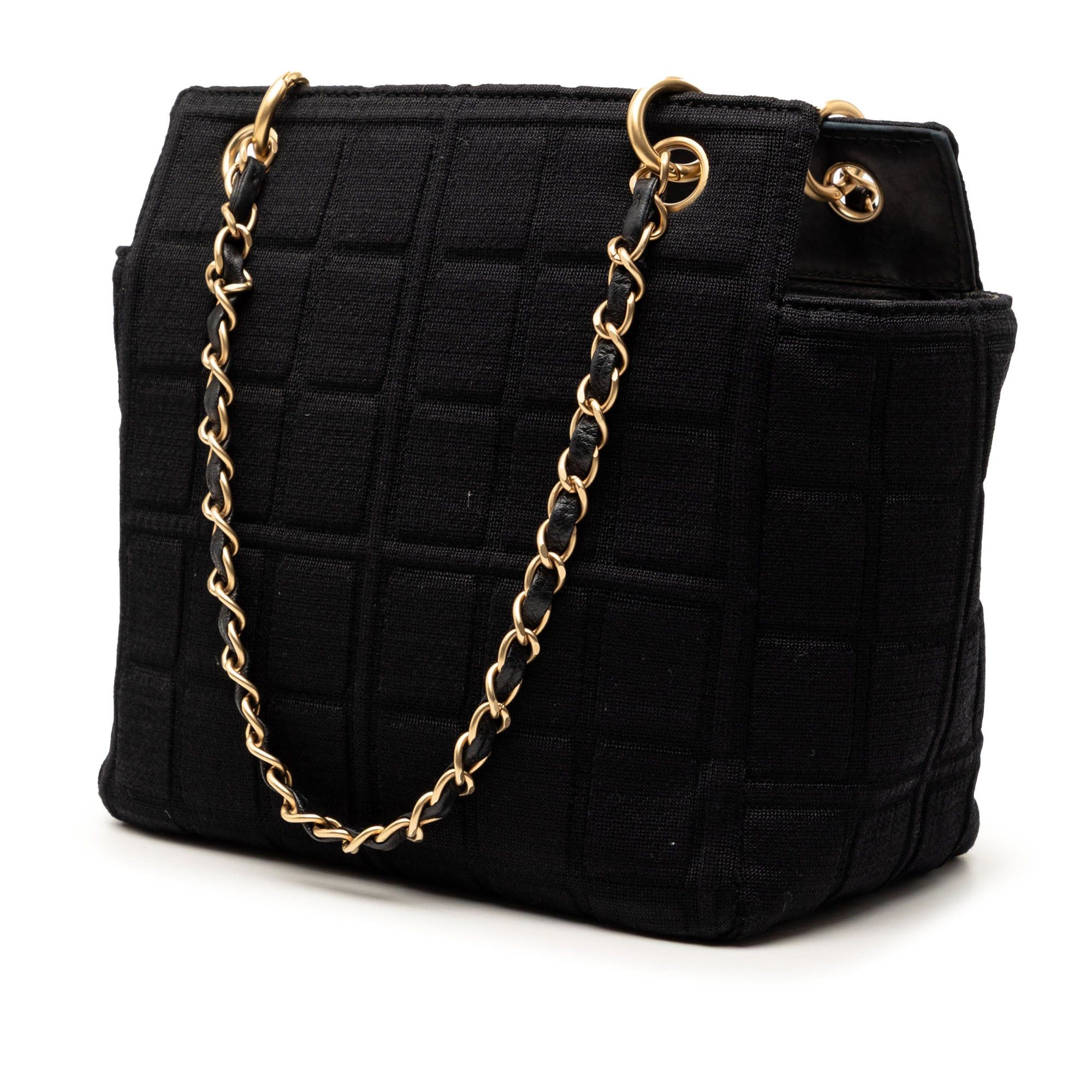 Chanel Jersey CC Chocolate Bar Shoulder Bag Size ONE SIZE - 2 Thumbnail