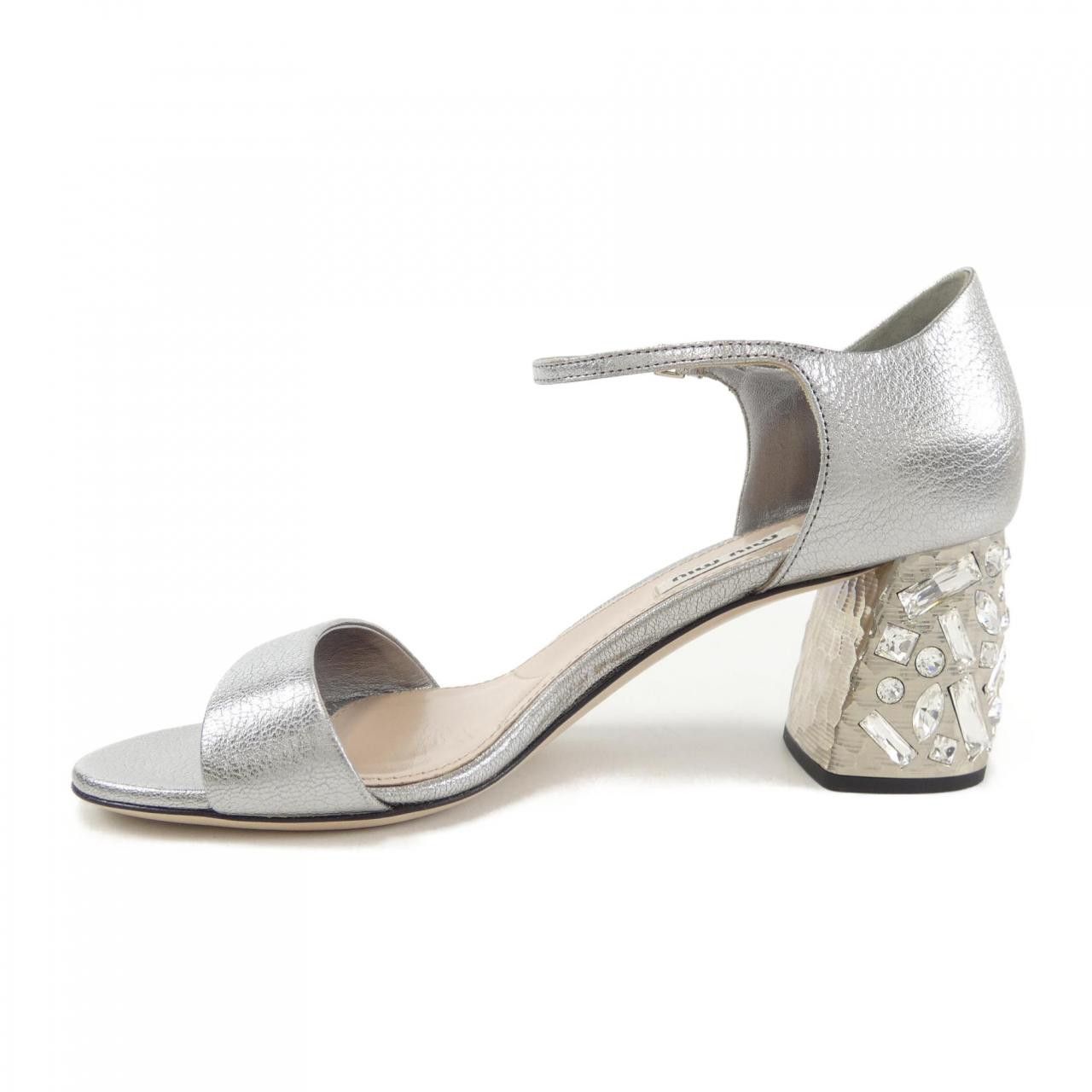 Miu Miu Miu Miu Miu Miu Leather Sandals Plastic / Synthetic Shoes DUTY FREE for USA Size ONE SIZE - 2 Thumbnail