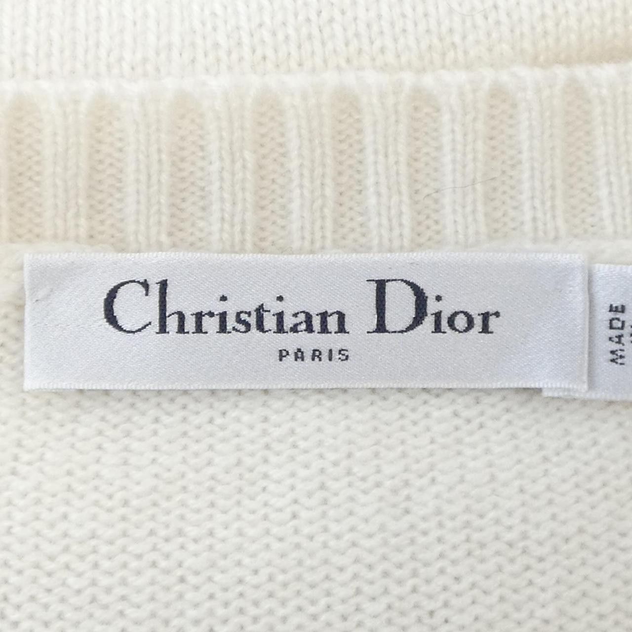 Dior Dior Christian Dior Cashmere Knit Top Textile Tops 524S98A0057 DUTY FREE for USA Size ONE SIZE - 4 Thumbnail