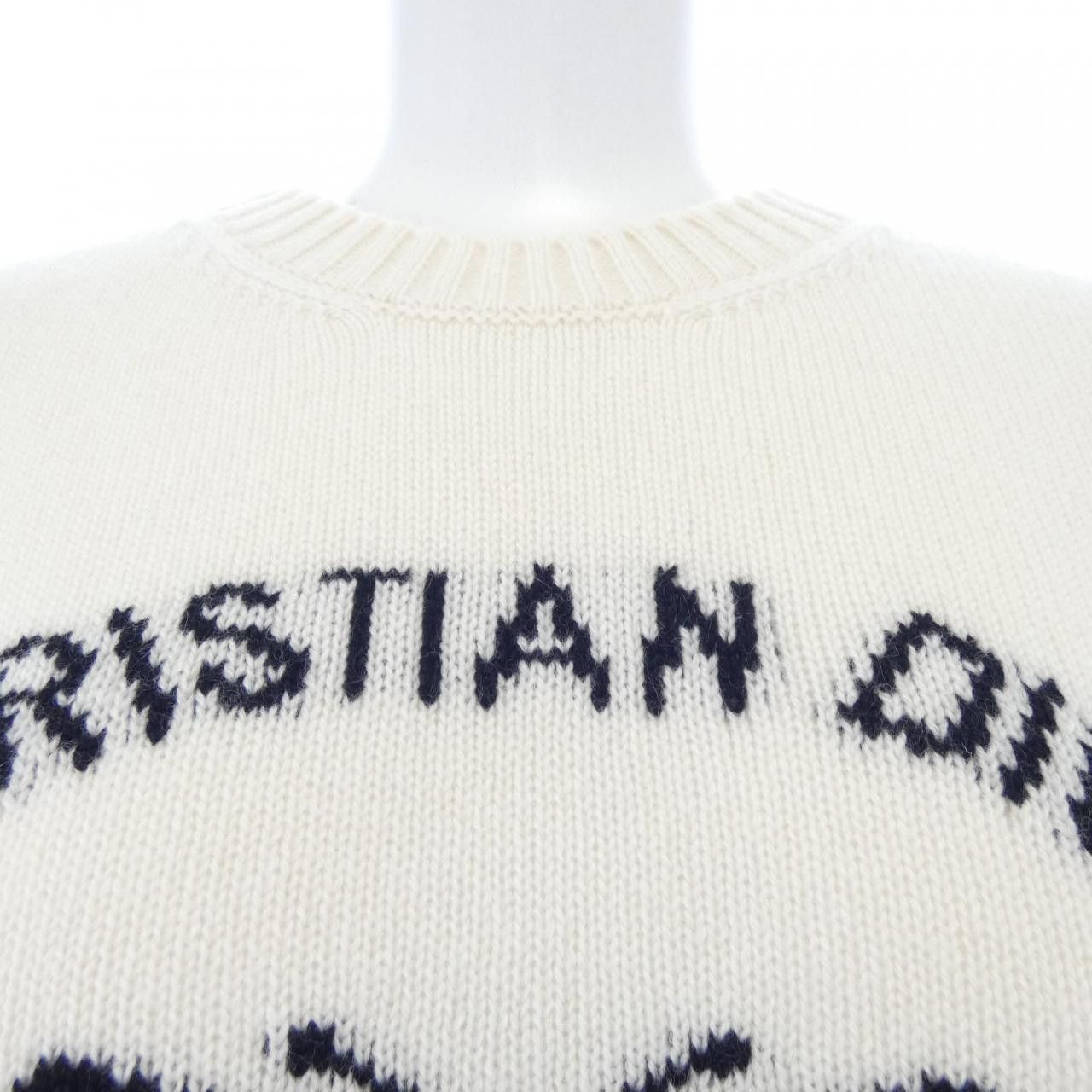 Dior Dior Christian Dior Cashmere Knit Top Textile Tops 524S98A0057 DUTY FREE for USA Size ONE SIZE - 5 Thumbnail