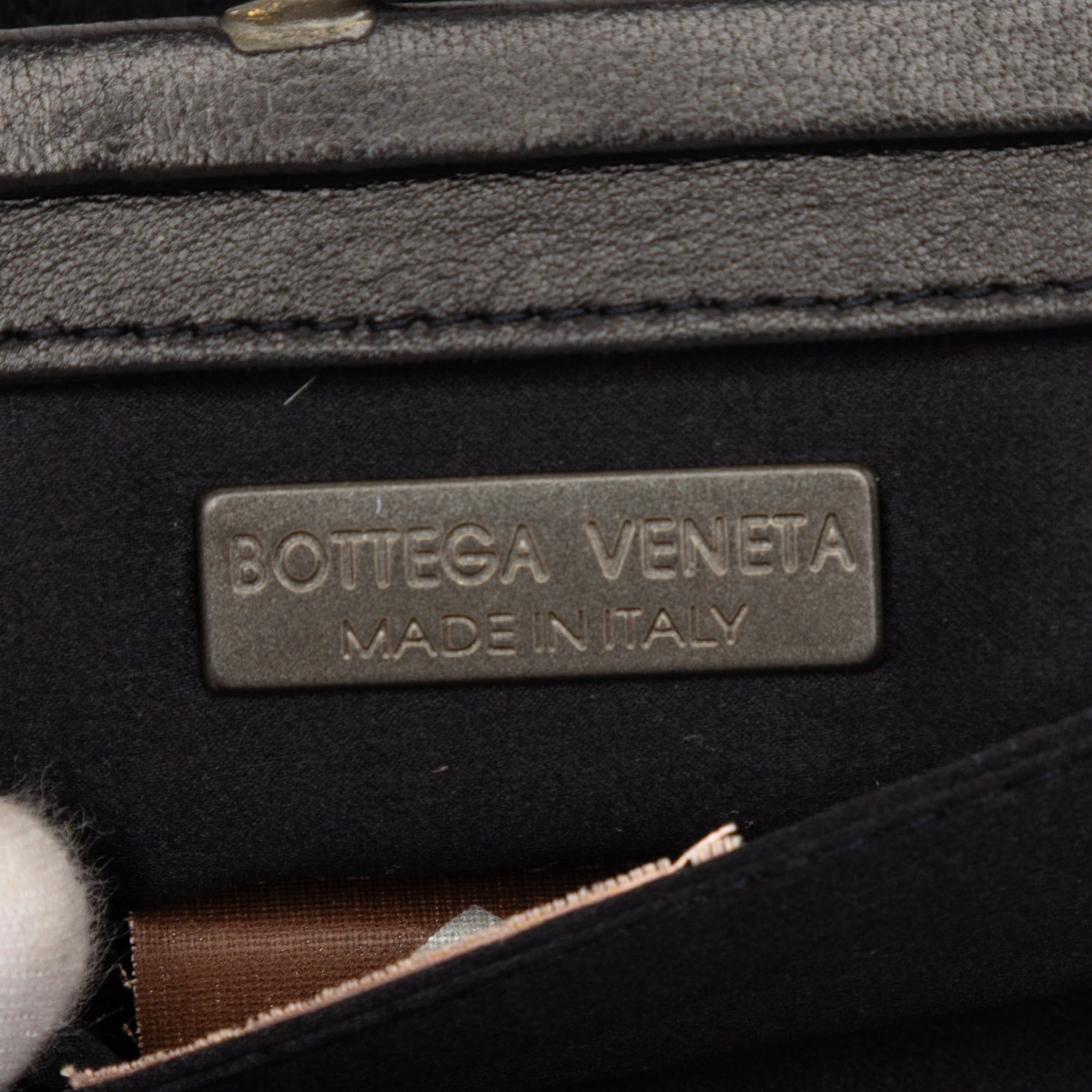 Bottega Veneta Wool and Sequin Embellished Clasp Shoulder Bag Size ONE SIZE - 5 Thumbnail