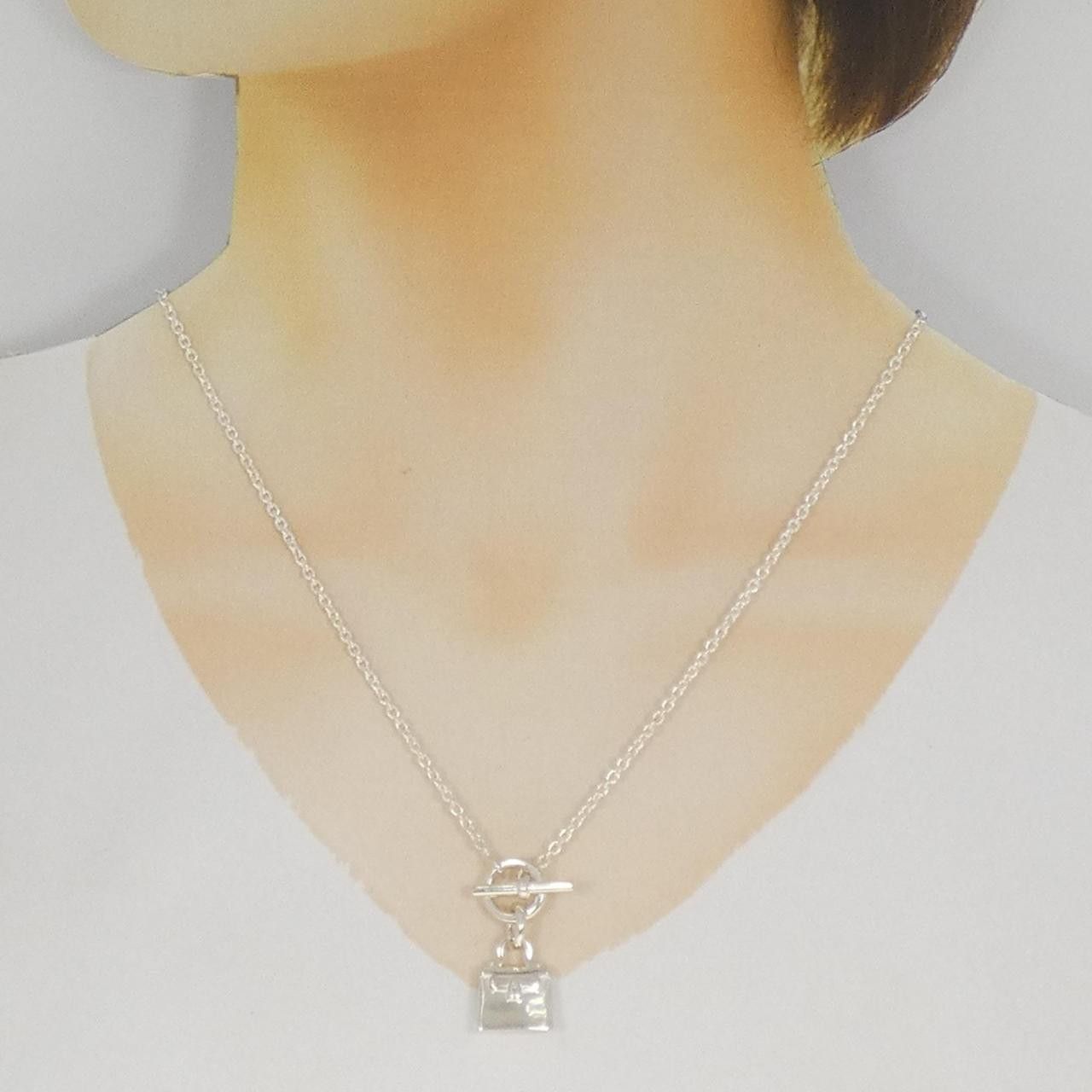 Hermes Hermes Hermes Amulette Kelly 925 Silver Necklace Precious Metal Necklace DUTY FREE for USA Size ONE SIZE - 6 Thumbnail