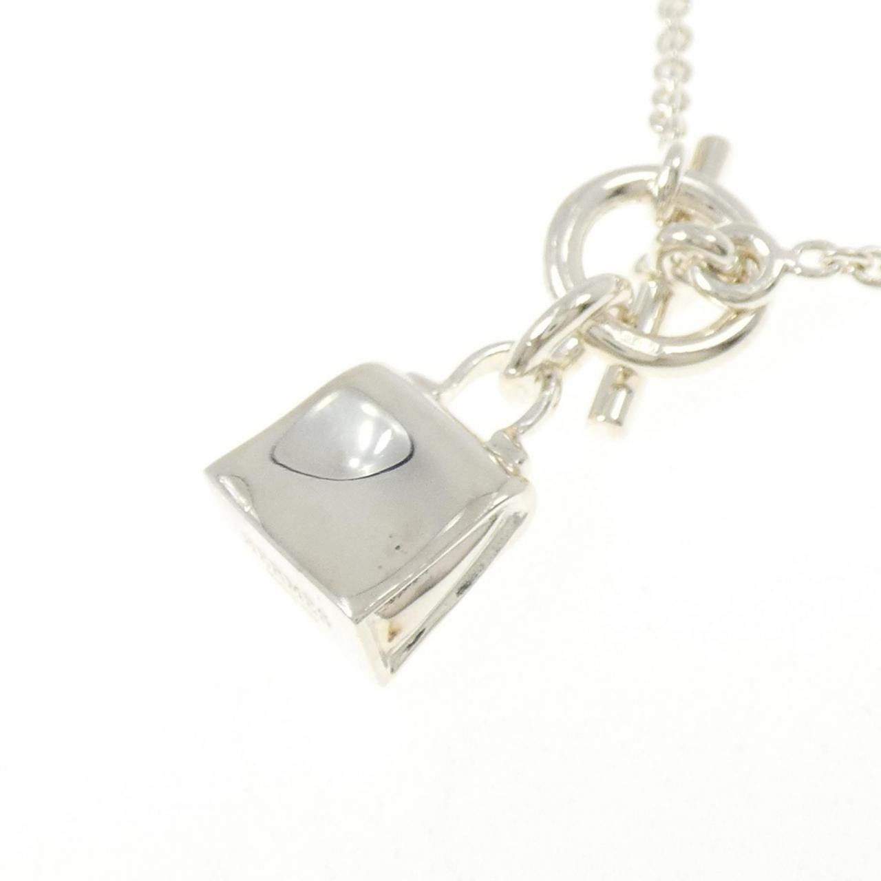 Hermes Hermes Hermes Amulette Kelly 925 Silver Necklace Precious Metal Necklace DUTY FREE for USA Size ONE SIZE - 4 Thumbnail