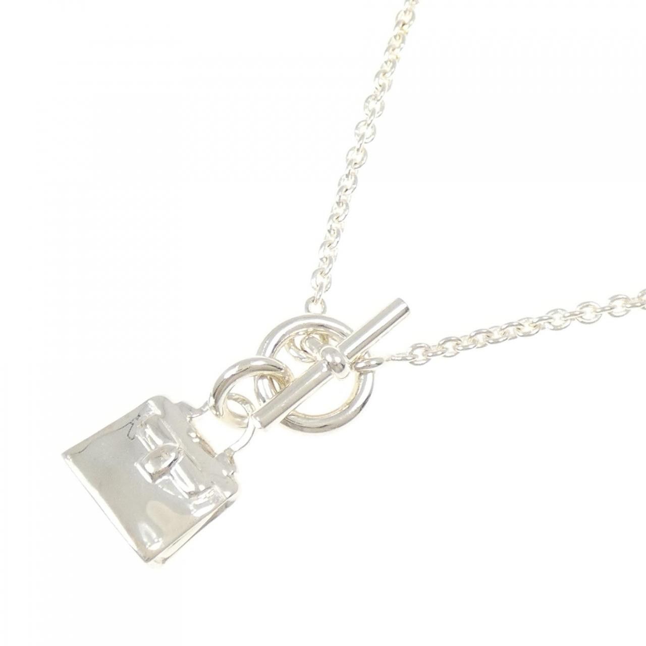 Hermes Hermes Hermes Amulette Kelly 925 Silver Necklace Precious Metal Necklace DUTY FREE for USA Size ONE SIZE - 2 Thumbnail