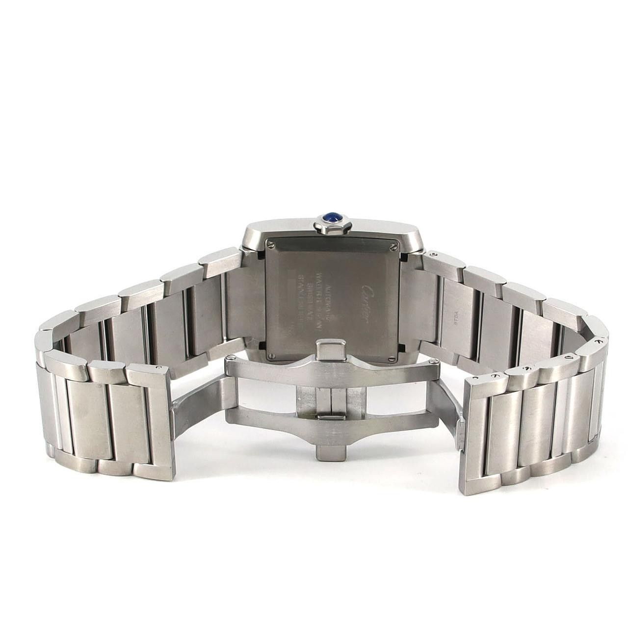 Cartier Cartier Cartier Tank Française Stainless Steel Automatic Metal Automatic WSTA0067 DUTY FREE for USA Size ONE SIZE - 7 Thumbnail