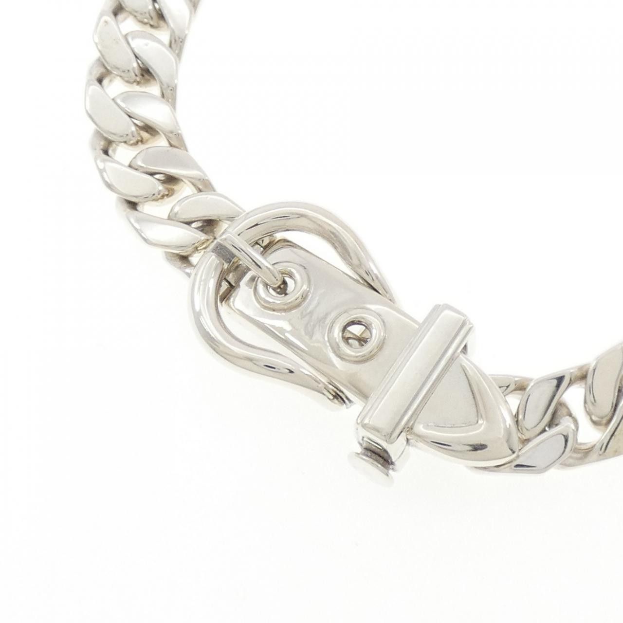 Hermes Hermes Hermes 925 Silver Necklace Precious Metal Necklace DUTY FREE for USA Size ONE SIZE - 3 Thumbnail