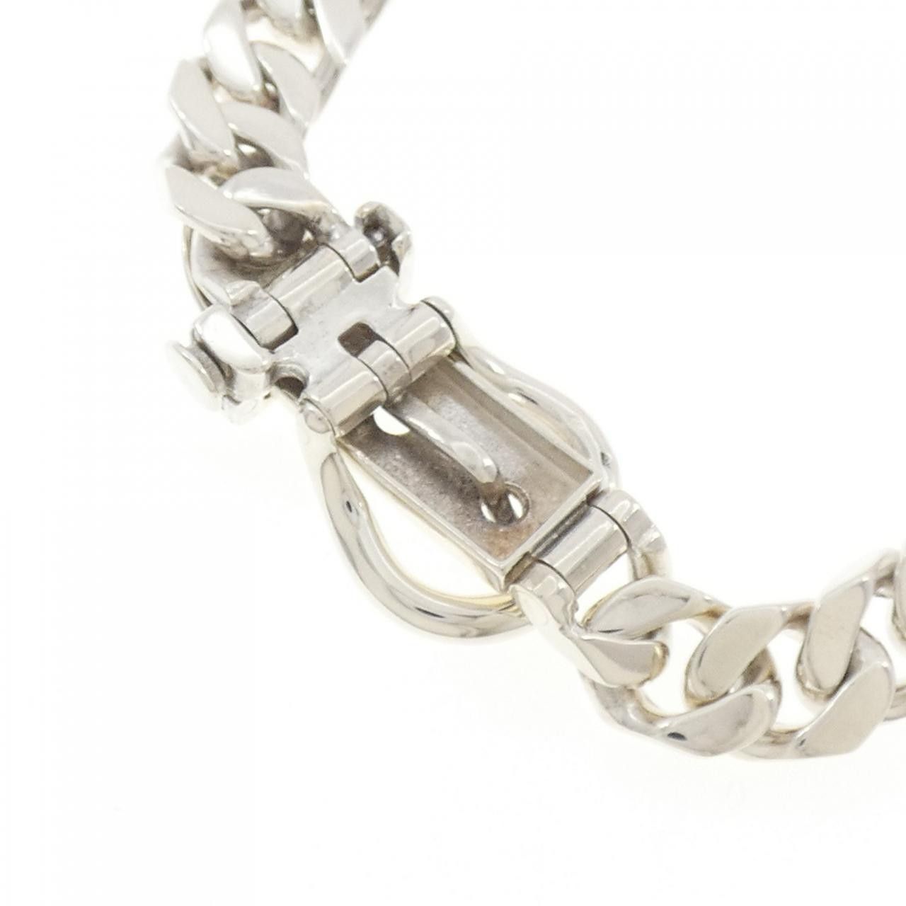 Hermes Hermes Hermes 925 Silver Necklace Precious Metal Necklace DUTY FREE for USA Size ONE SIZE - 4 Thumbnail