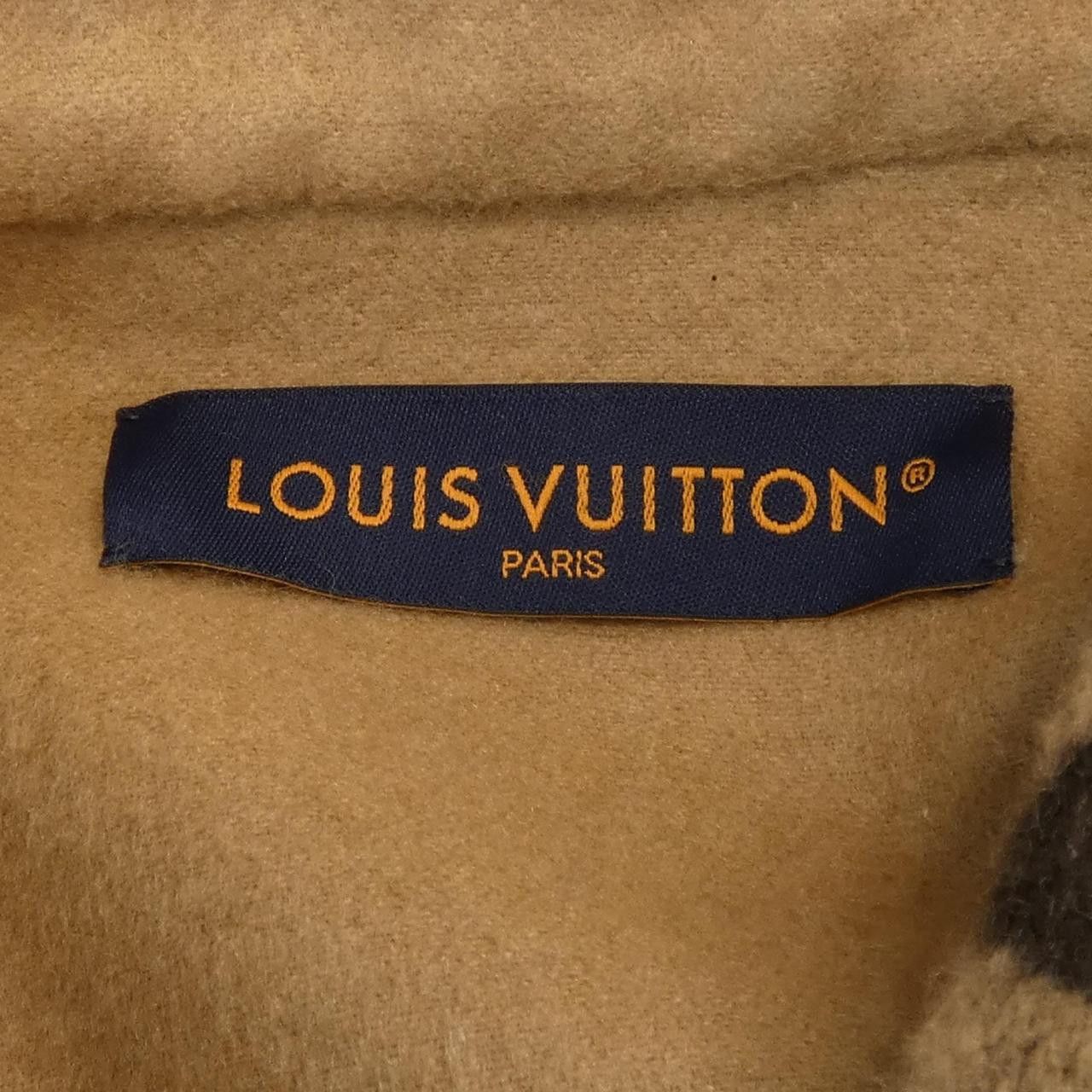 Louis Vuitton Louis Vuitton Louis Vuitton Cashmere Blend Jacket Textile Outerwear HSB39WFRW DUTY FREE for USA Size ONE SIZE - 4 Thumbnail