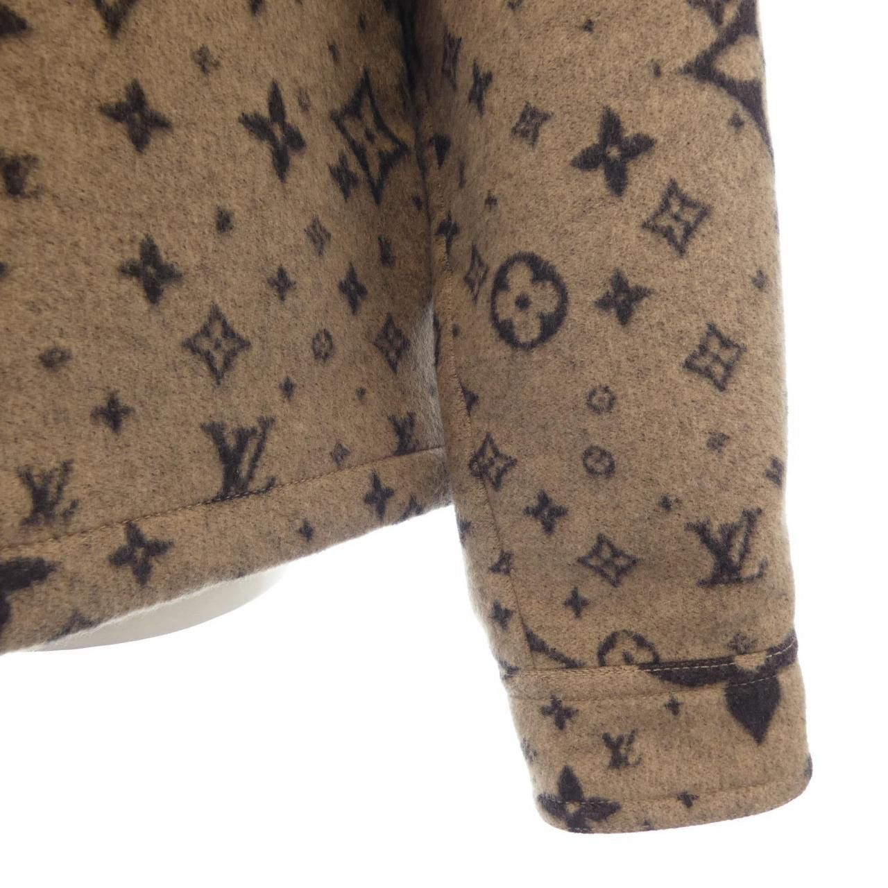 Louis Vuitton Louis Vuitton Louis Vuitton Cashmere Blend Jacket Textile Outerwear HSB39WFRW DUTY FREE for USA Size ONE SIZE - 6 Thumbnail