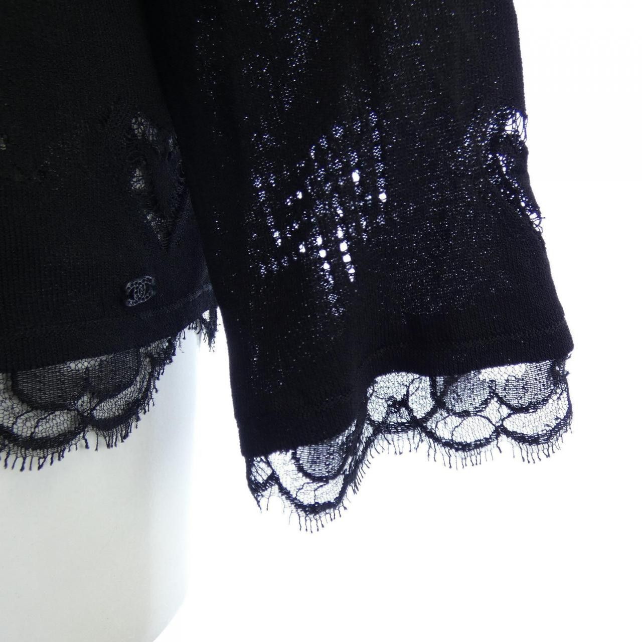 Chanel Chanel Chanel Cardigan Textile Tops P28016W03715 DUTY FREE for USA Size ONE SIZE - 7 Thumbnail