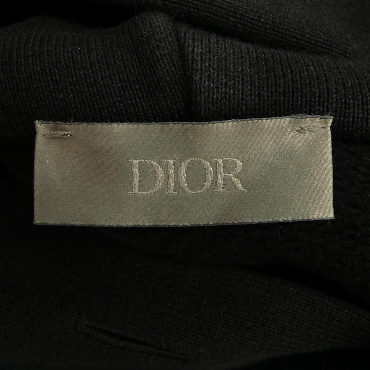 Dior Dior Dior Relaxed Fit Hooded Sweatshirt Hoodie Textile Sweatshirts & Hoodies 313J653A0807ERL DUTY FREE for USA Size ONE SIZE - 4 Thumbnail