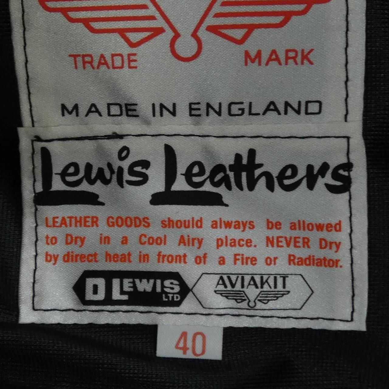 Other Other Lewis Leathers Cyclone Leather Riders Jacket Leather Outerwear DUTY FREE for USA Size ONE SIZE - 4 Thumbnail