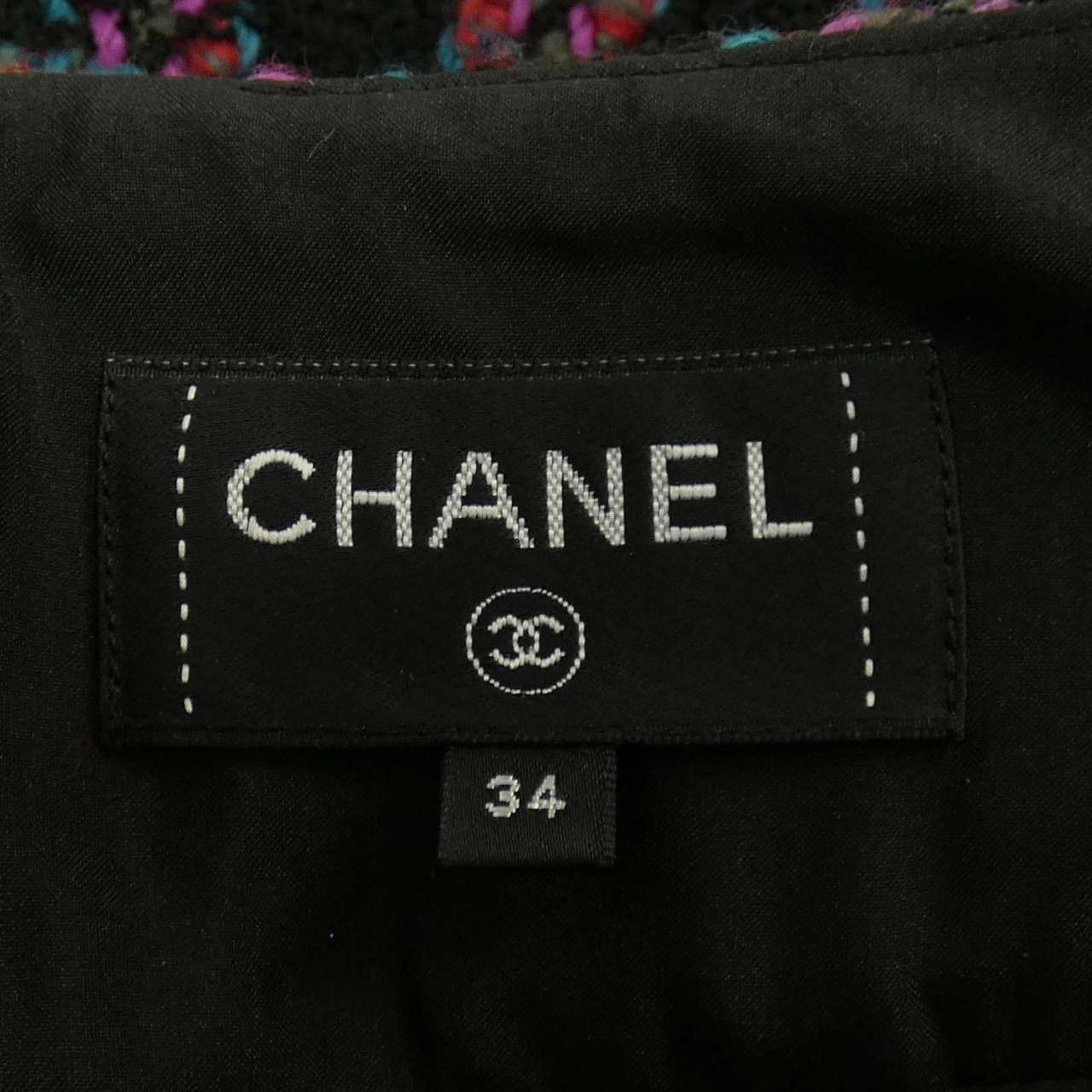 Chanel Chanel Chanel Check Skirt Textile Skirts P73672V65123 DUTY FREE for USA Size ONE SIZE - 5 Thumbnail