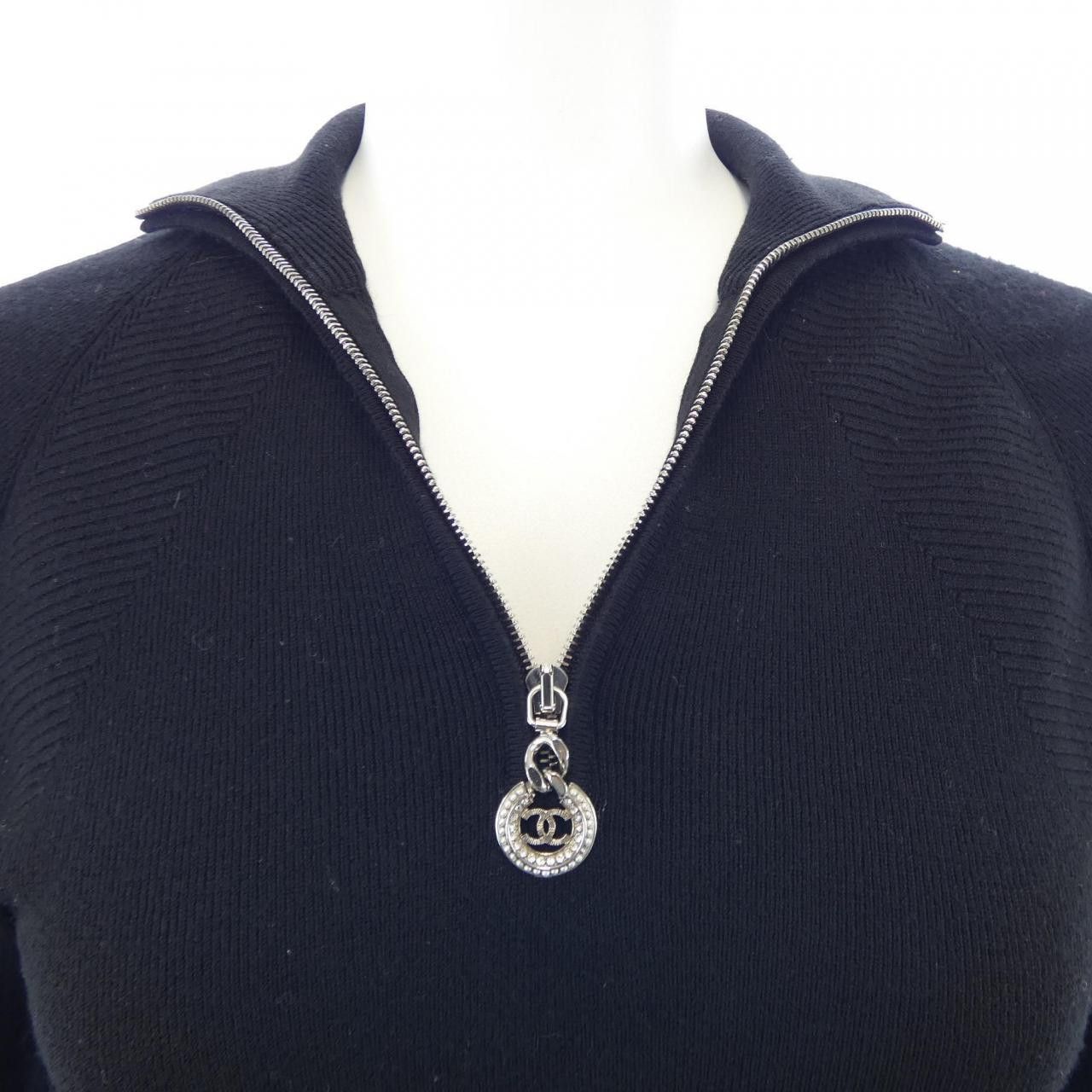 Chanel Chanel Chanel Knit Top Textile Tops P65169K60973 DUTY FREE for USA Size ONE SIZE - 6 Thumbnail