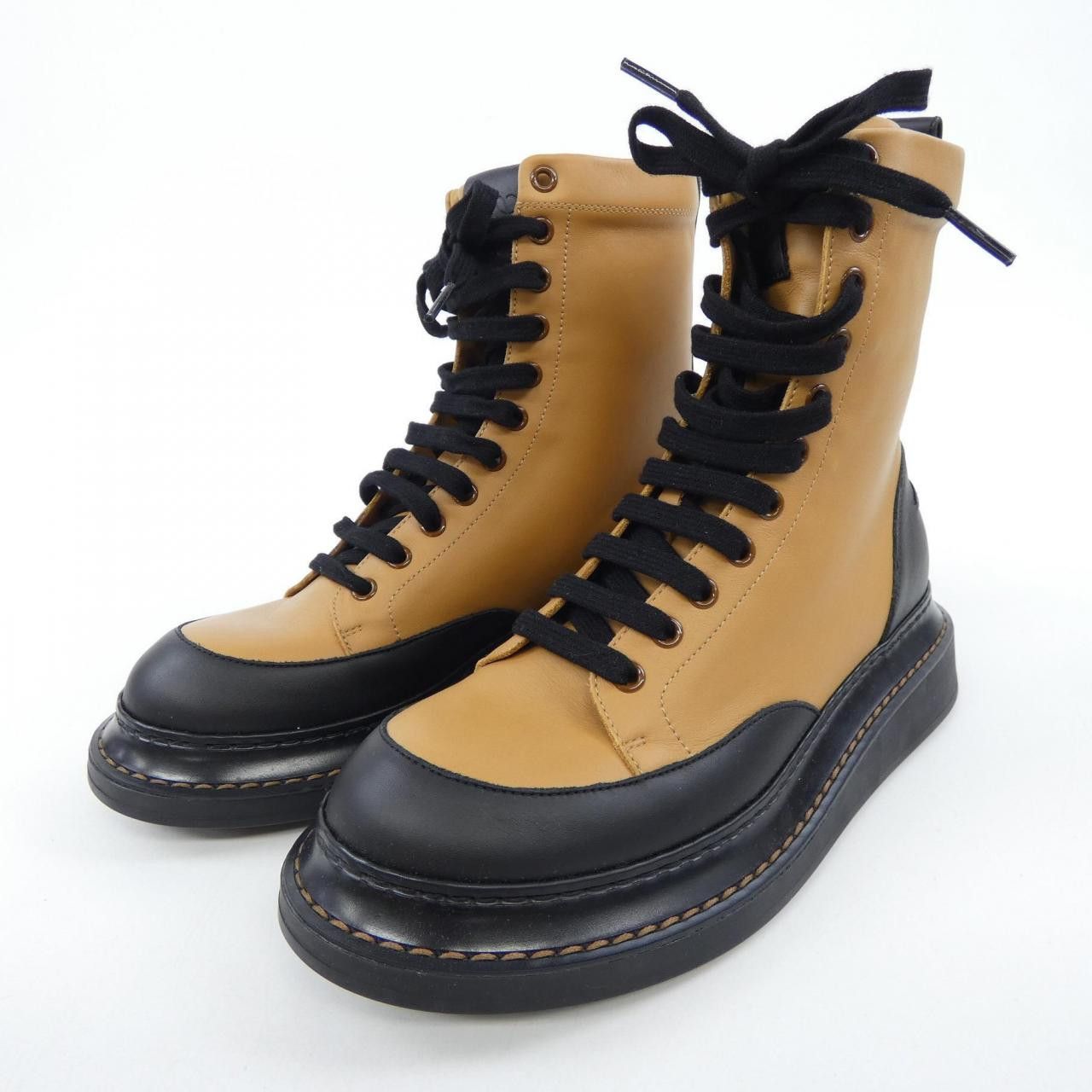 Loewe Loewe Loewe Leather Boots Leather Shoes DUTY FREE for USA Size ONE SIZE - 3 Thumbnail