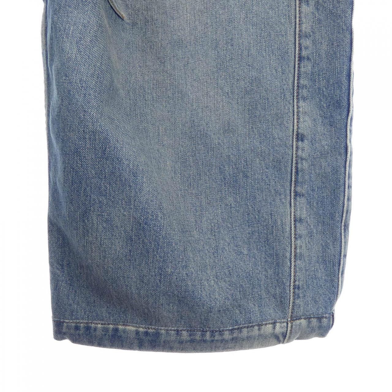 Loewe Loewe Loewe Anagram Barrel Jeans Textile Jeans S359Y11XCM DUTY FREE for USA Size ONE SIZE - 6 Thumbnail