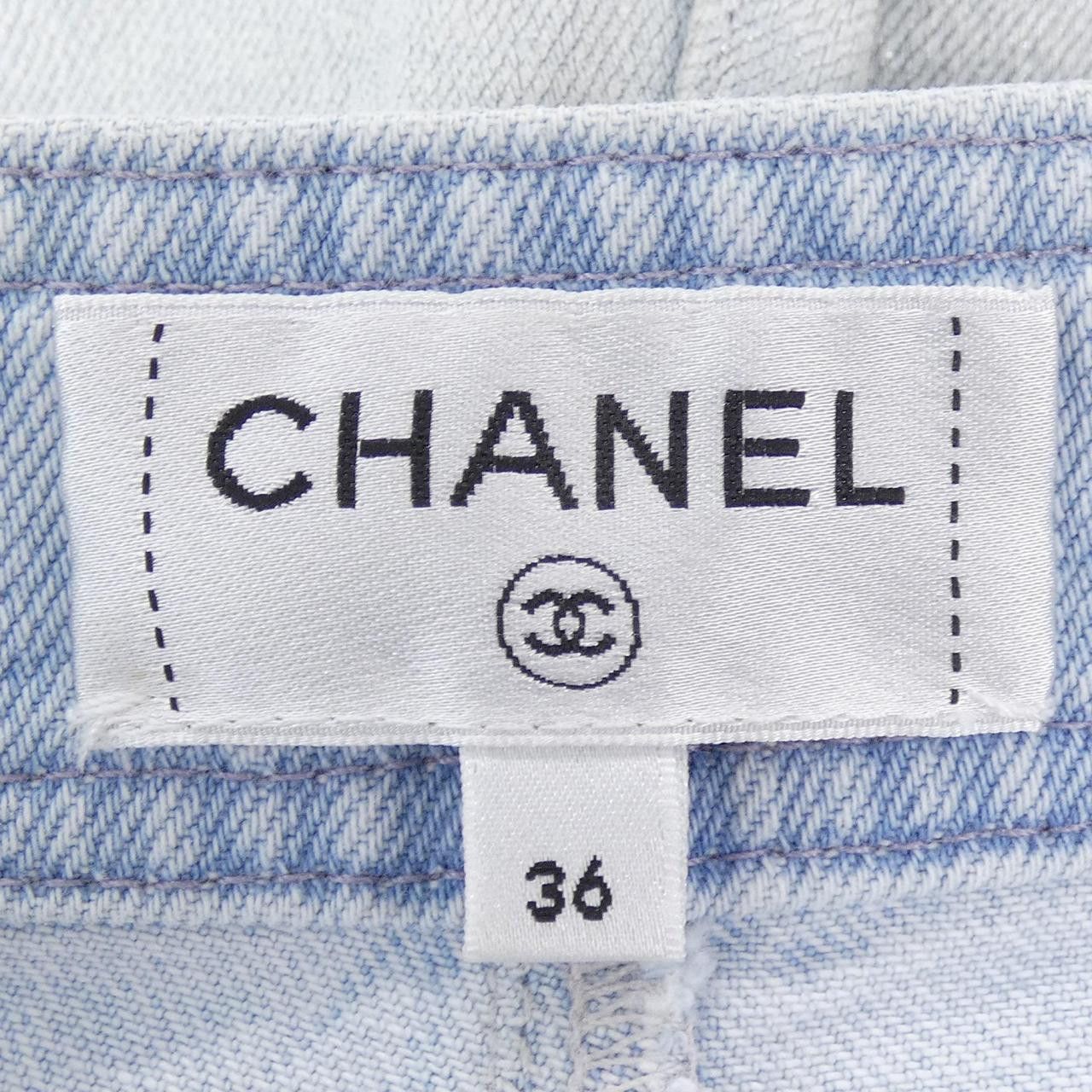 Chanel Chanel Chanel LOOK22 Jeans Textile Jeans P76228V68736 DUTY FREE for USA Size ONE SIZE - 5 Thumbnail