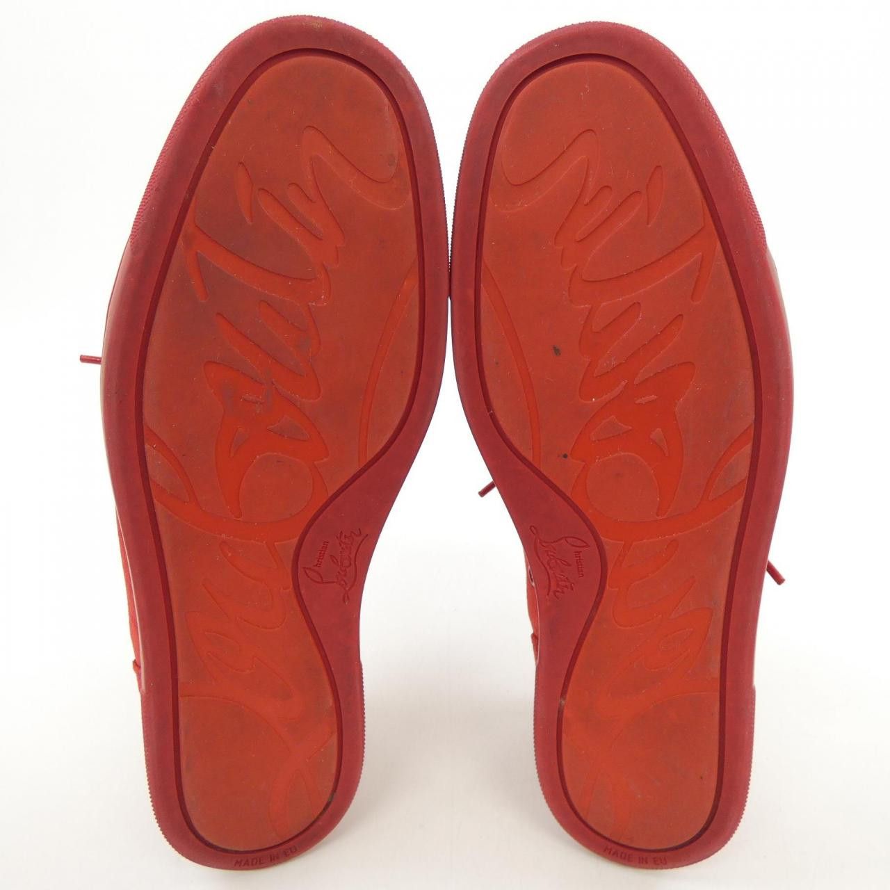 Christian Louboutin Christian Louboutin Christian Louboutin Louis Junior Spikes Sneakers Leather Shoes LOUISJUNIORSPIKES DUTY FREE for USA Size ONE SIZE - 4 Thumbnail