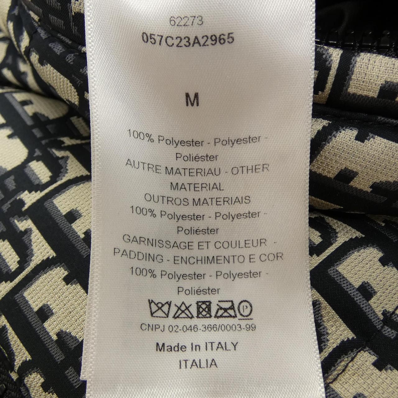 Dior Dior Christian Dior Oblique Jacket Textile Outerwear 057C23A2965 DUTY FREE for USA Size ONE SIZE - 5 Thumbnail