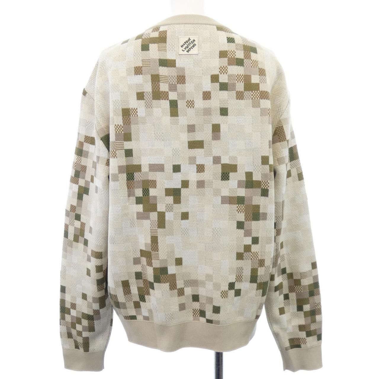 Louis Vuitton Louis Vuitton Louis Vuitton Graphic Crewneck Knit Textile Tops HSN29WAUR DUTY FREE for USA Size ONE SIZE - 2 Thumbnail