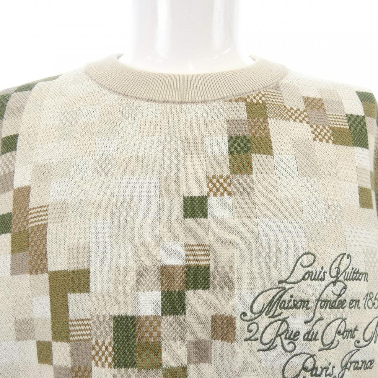 Louis Vuitton Louis Vuitton Louis Vuitton Graphic Crewneck Knit Textile Tops HSN29WAUR DUTY FREE for USA Size ONE SIZE - 5 Thumbnail