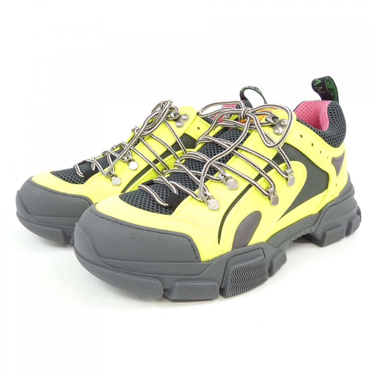 Gucci Gucci Gucci Sneakers Plastic / Synthetic Shoes 543162 97Y20 DUTY FREE for USA Size ONE SIZE - 3 Thumbnail