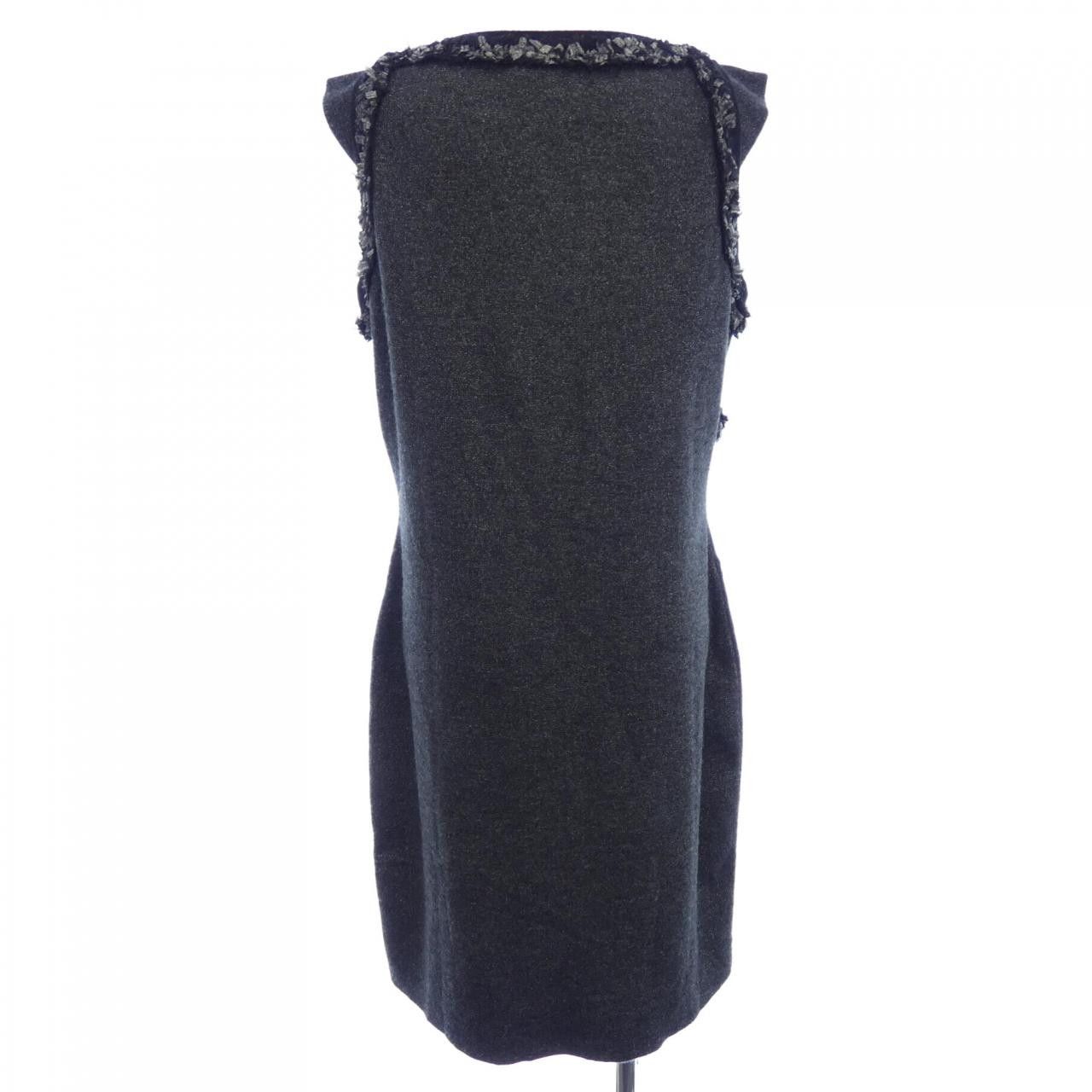 Chanel Chanel Chanel Cashmere Dress Textile Dresses P39246K02769 DUTY FREE for USA Size ONE SIZE - 2 Thumbnail