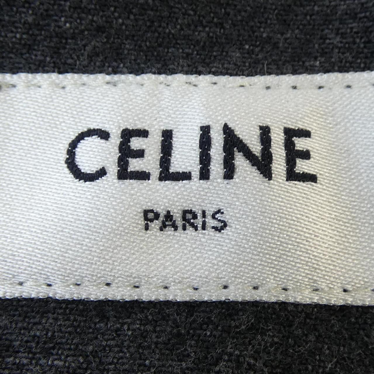 Celine Celine CELINE Denim Jacket Textile Outerwear 2Q472947F DUTY FREE for USA Size ONE SIZE - 4 Thumbnail