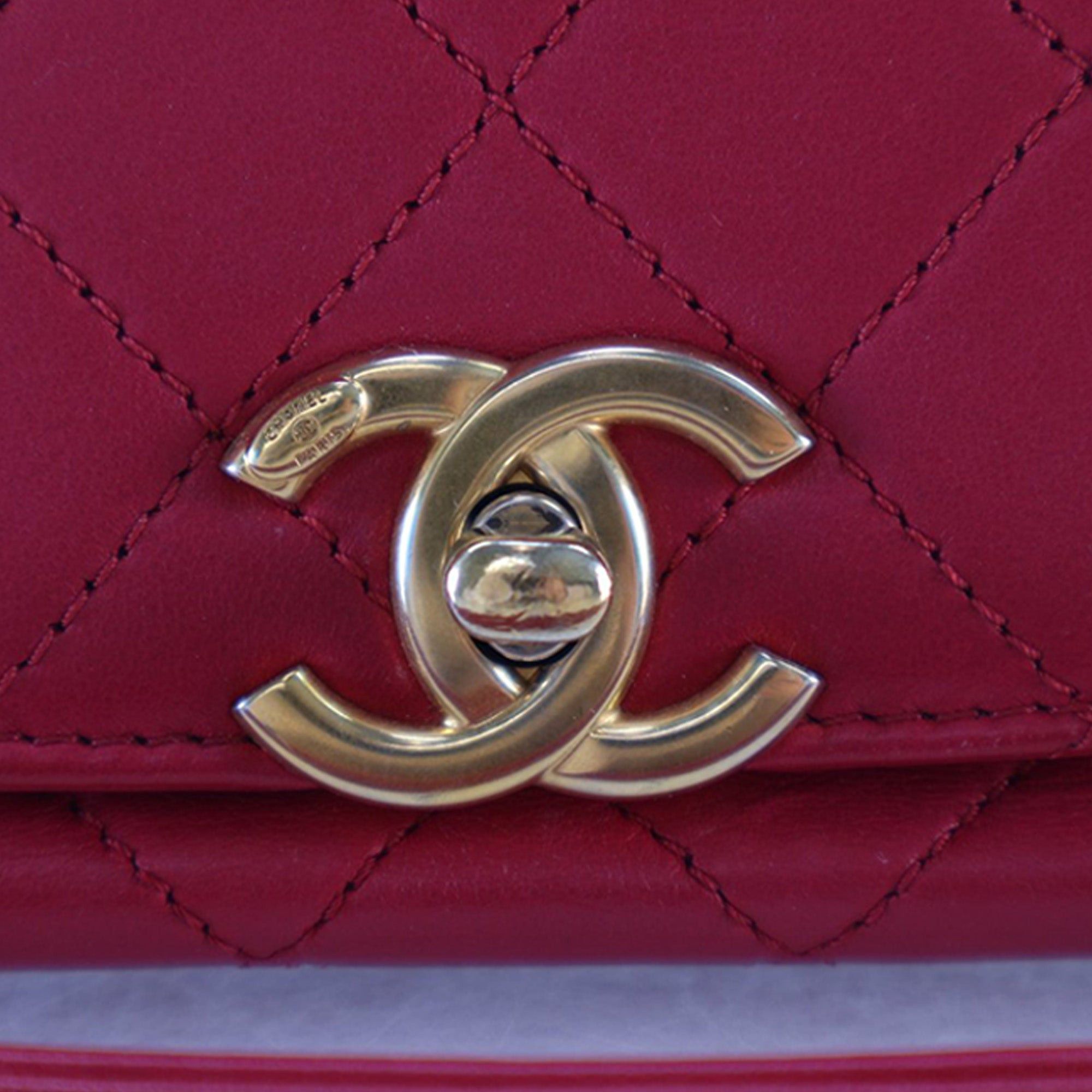 Chanel Medium Quilted Lambskin La Parisienne Flap Size ONE SIZE - 9 Thumbnail