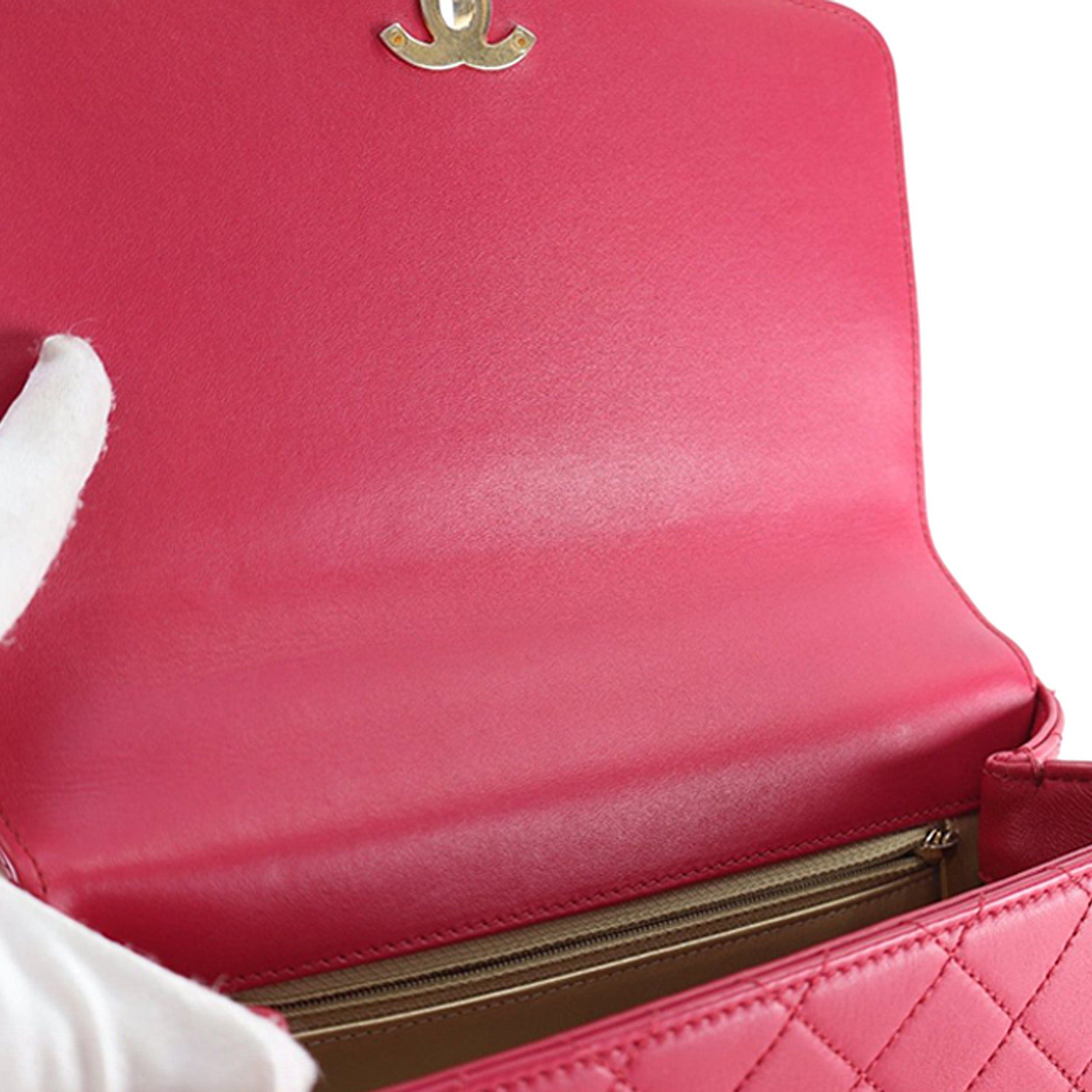 Chanel Medium Quilted Lambskin La Parisienne Flap Size ONE SIZE - 11 Thumbnail