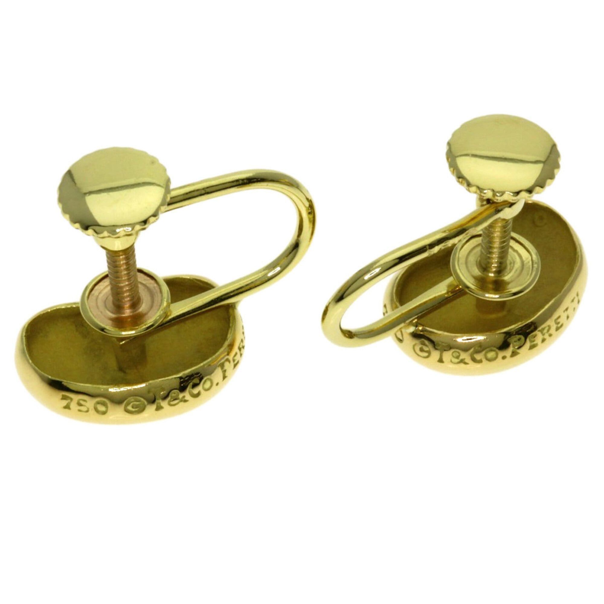 Tiffany & Co. Tiffany Bean Earrings, 18K Yellow Gold, Women's, TIFFANY&Co. Size ONE SIZE - 5 Thumbnail