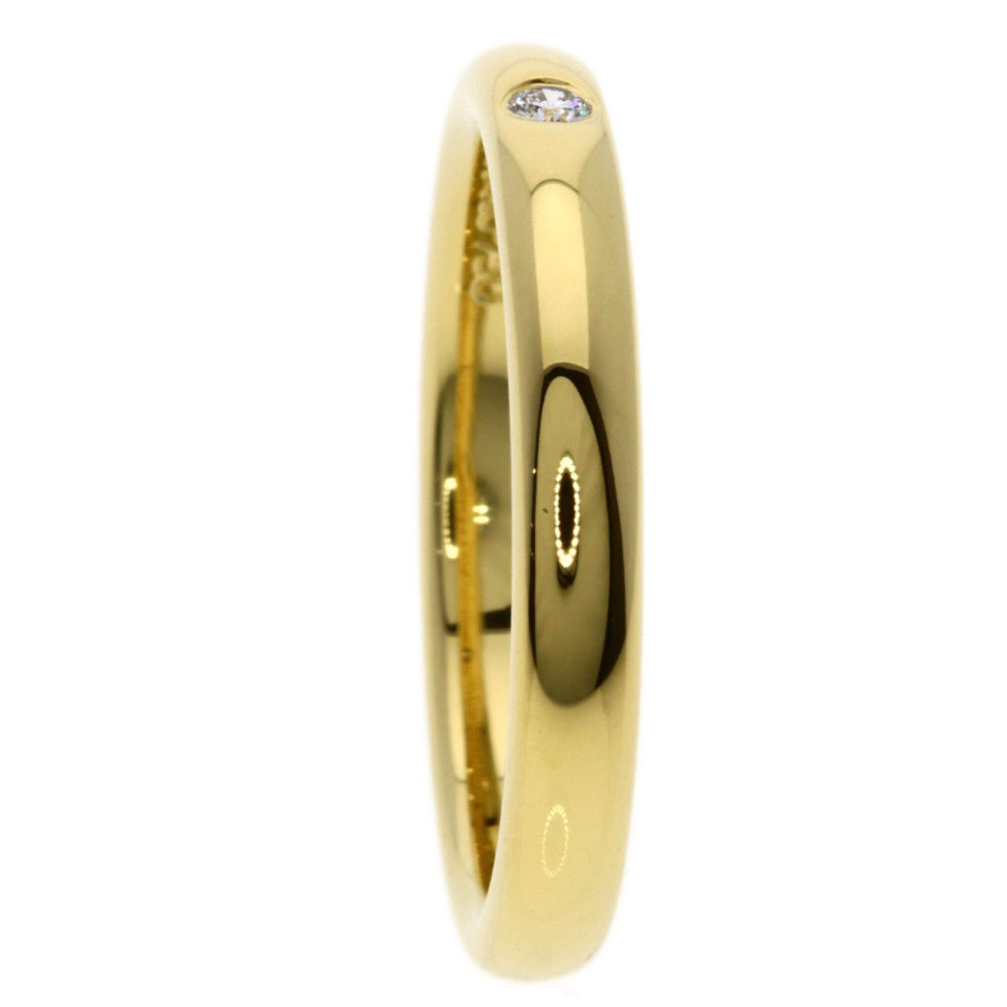 Tiffany & Co. Tiffany & Co. Stacking Band 1P Diamond Ring, 18K Yellow Gold, Women's. Size ONE SIZE - 3 Thumbnail