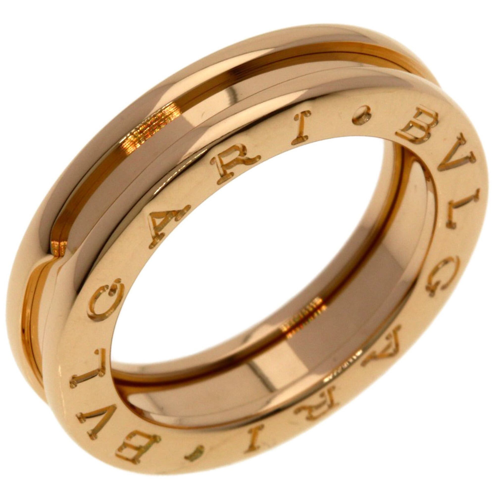 Bvlgari BVLGARI B-zero1 1-band #50 Ring, 18K Pink Gold, Women's. Size ONE SIZE - 2 Thumbnail