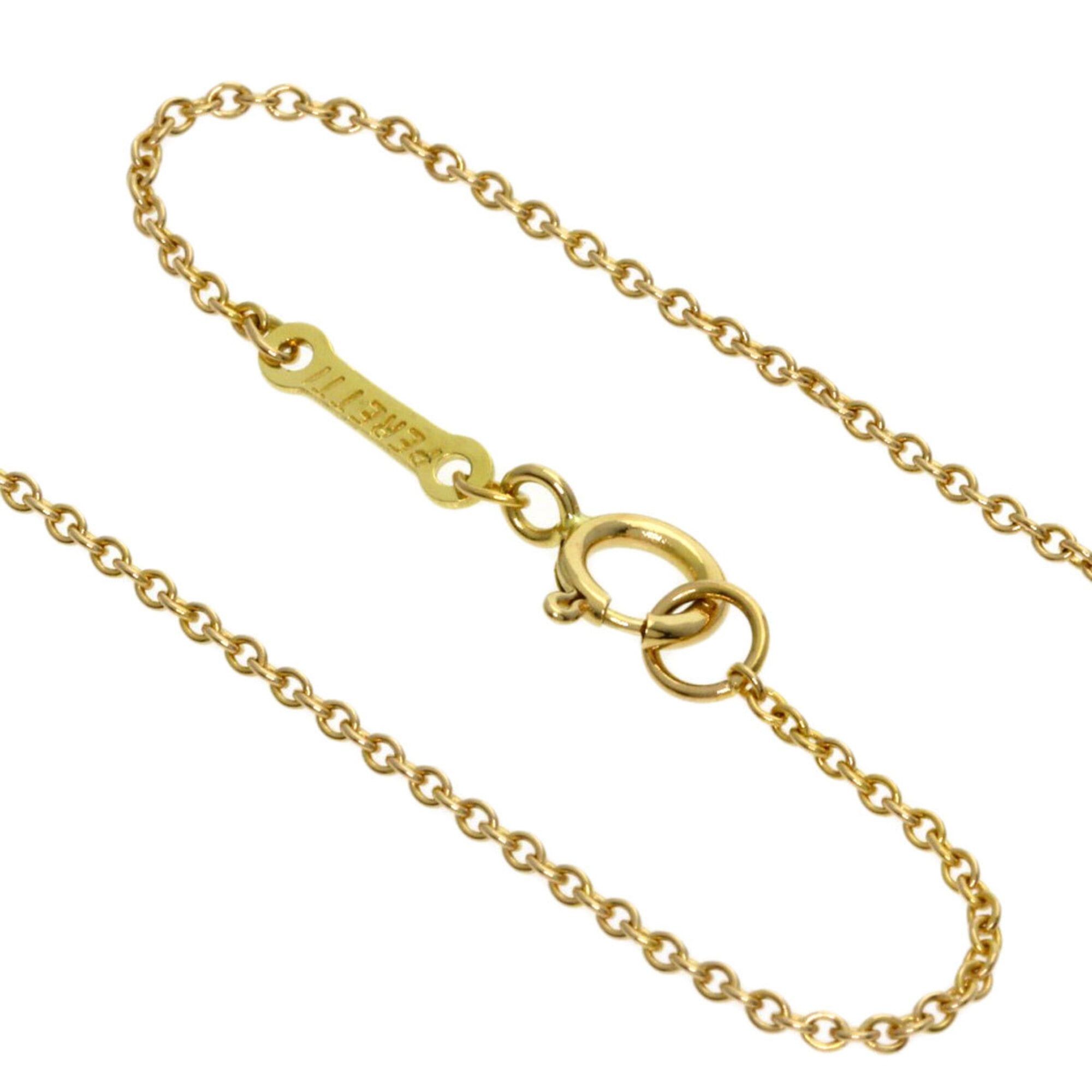 Tiffany & Co. Tiffany Bean Necklace, 18K Yellow Gold, Women's, TIFFANY&Co. Size ONE SIZE - 3 Thumbnail